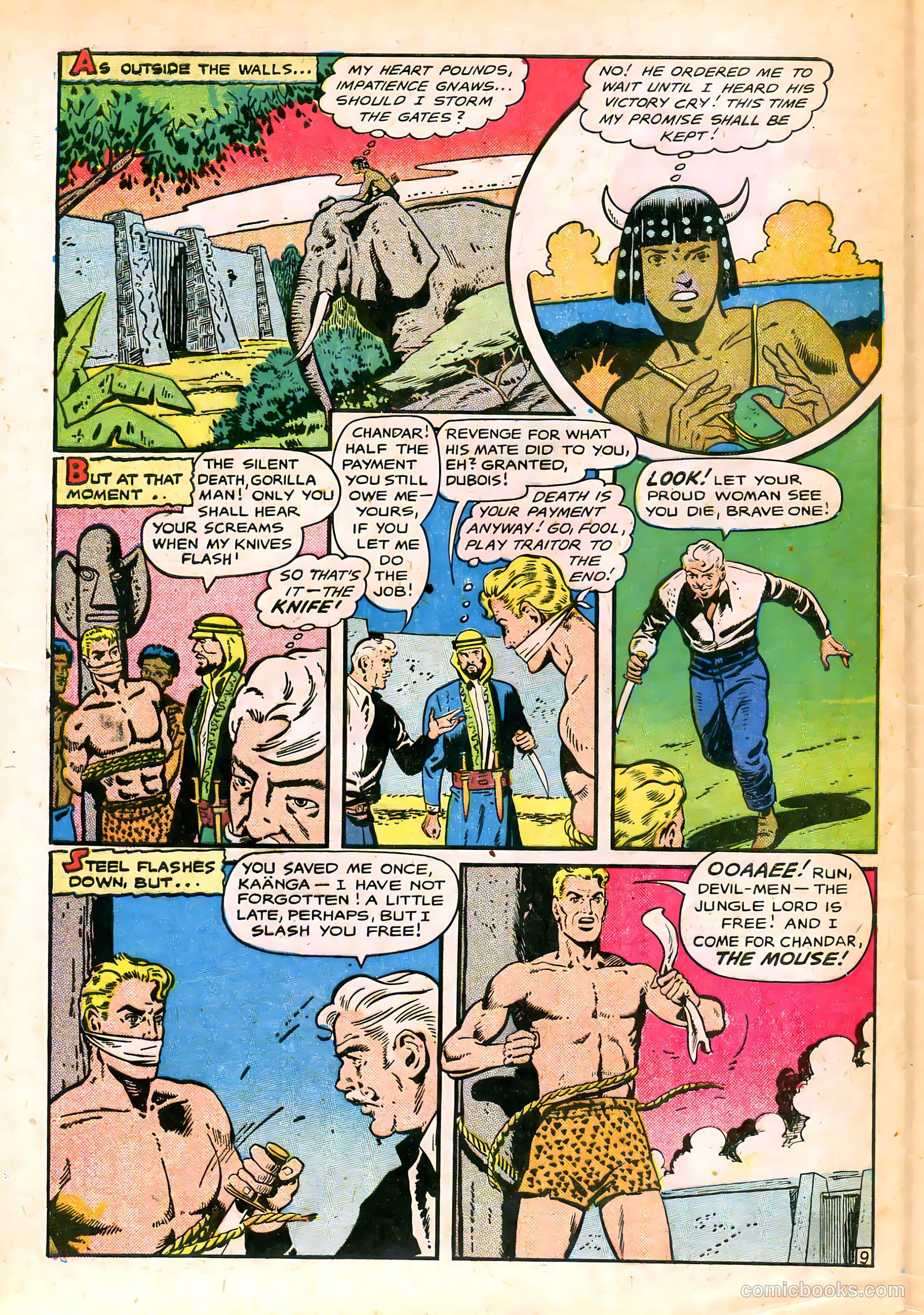 Kaänga Comics #5 (1950) — page 33 of 37