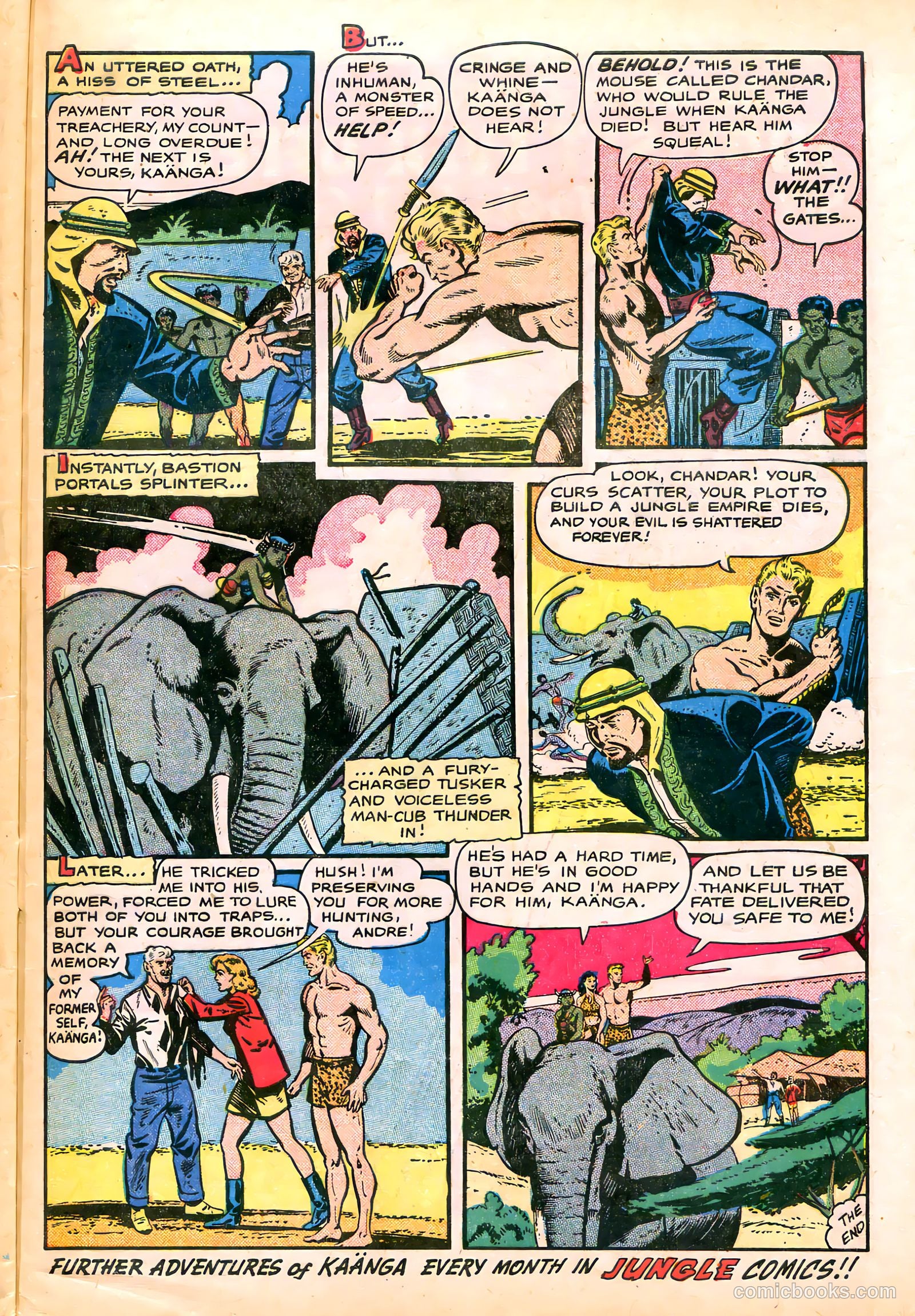 Kaänga Comics #5 (1950) — page 34 of 37
