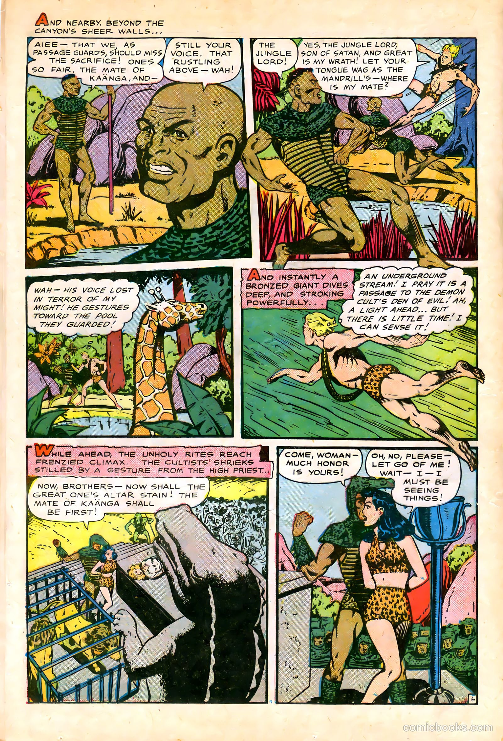 Kaänga Comics #6 (1950) — page 21 of 37
