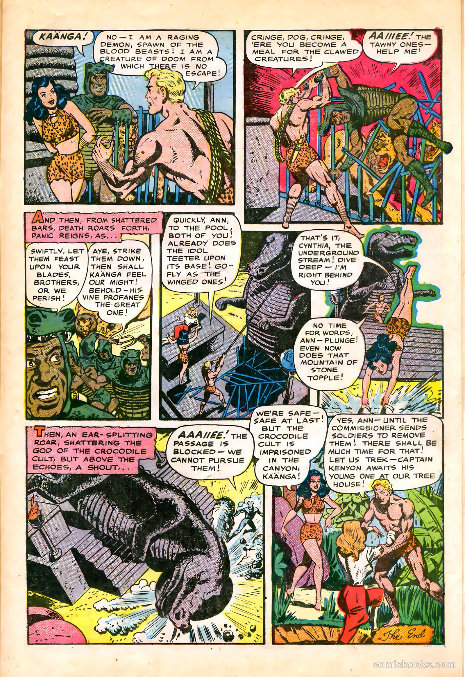 Kaänga Comics #6 (1950) — page 22 of 37