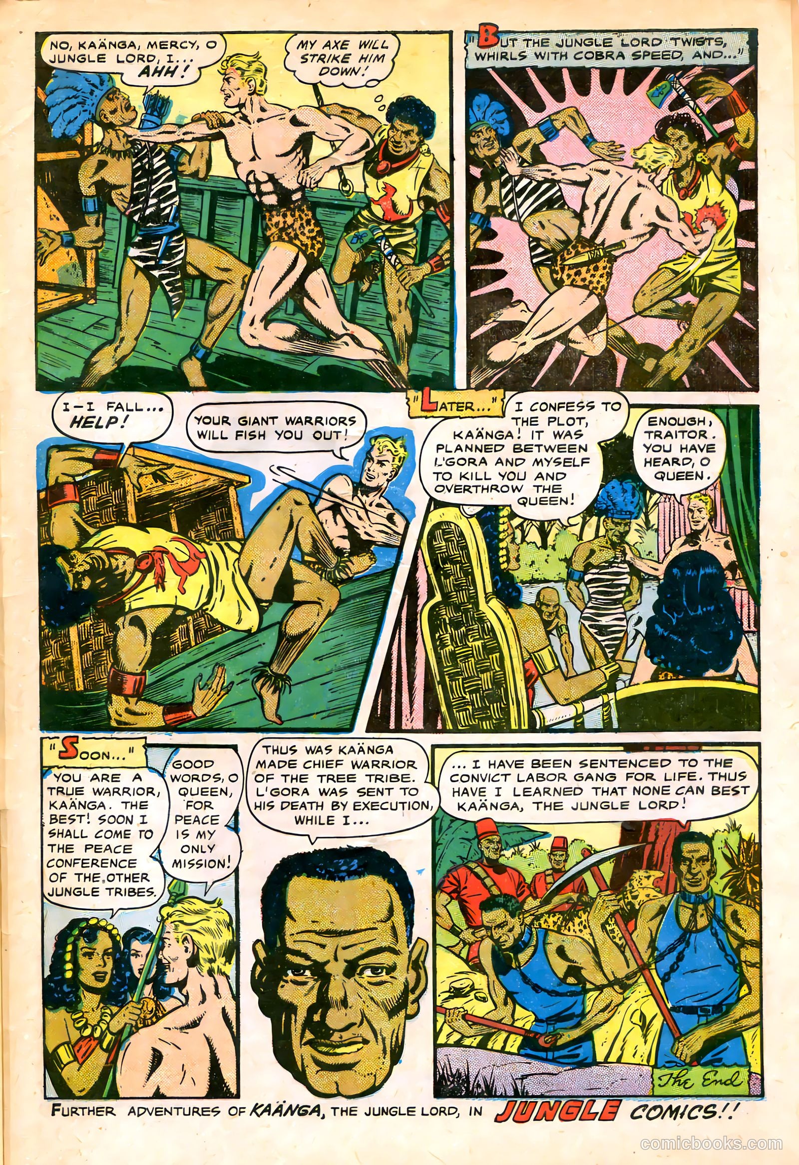 Kaänga Comics #6 (1950) — page 34 of 37