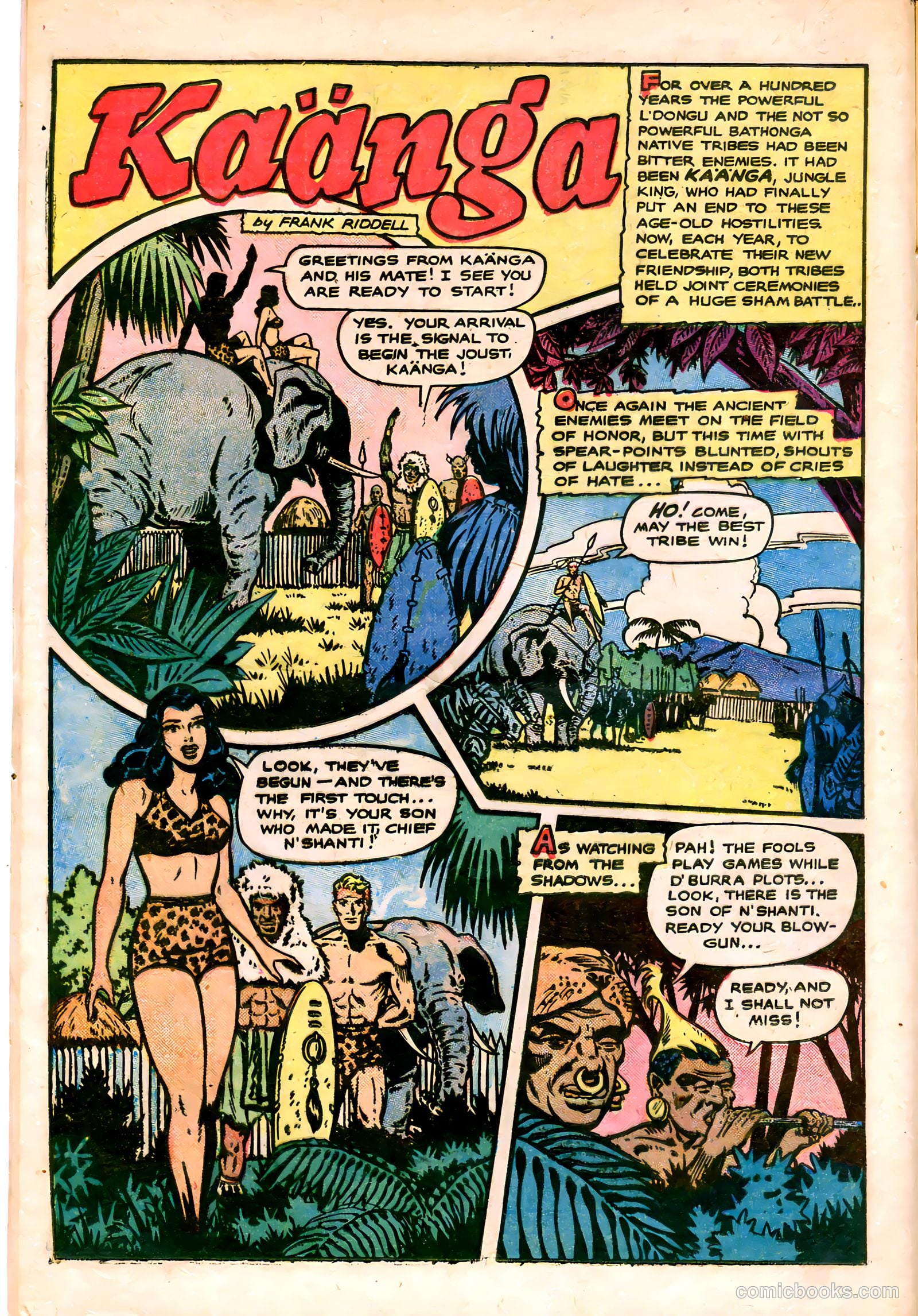 Kaänga Comics #8 (1951) — page 16 of 36