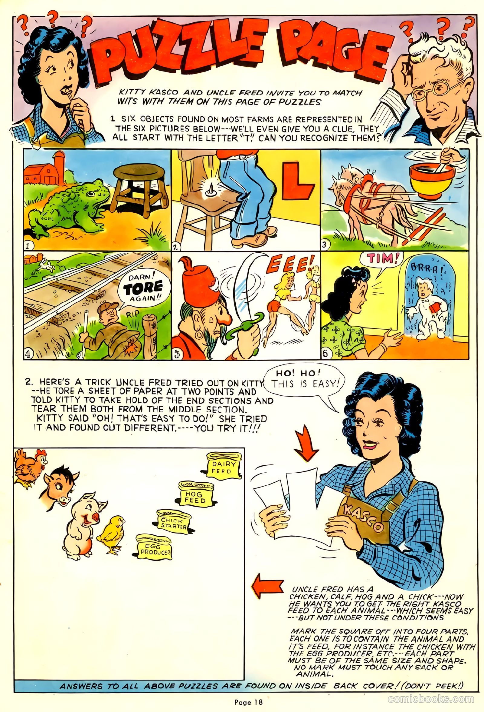 Kasco Komics #1 (1945) — page 10 of 28