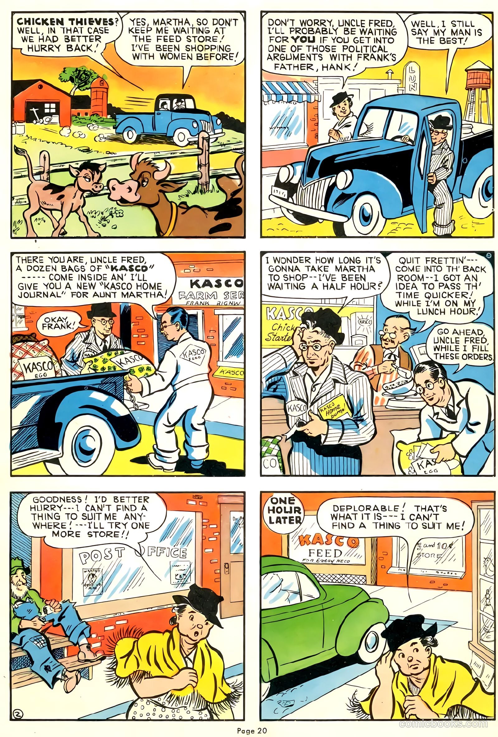 Kasco Komics #1 (1945) — page 13 of 28