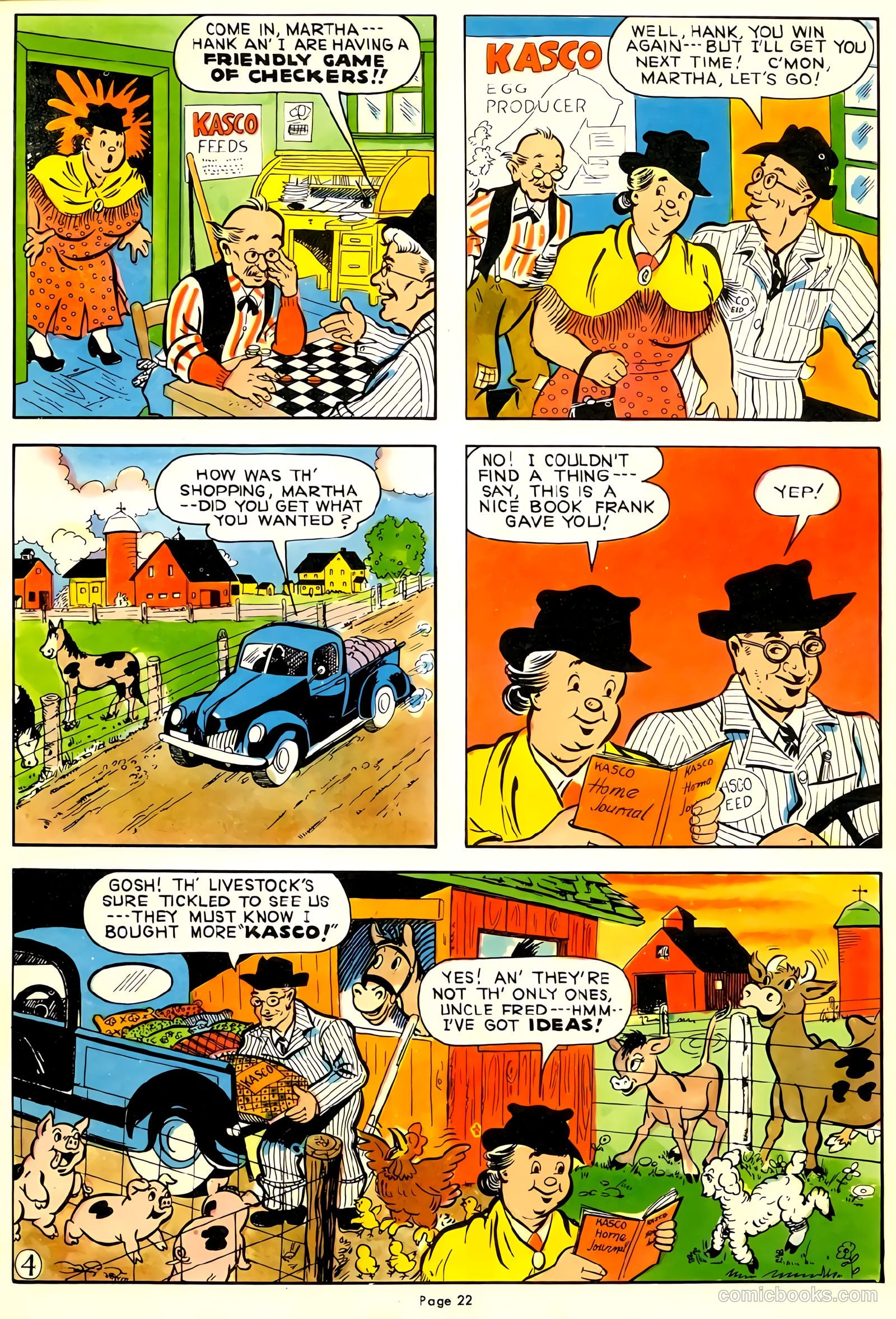Kasco Komics #1 (1945) — page 15 of 28