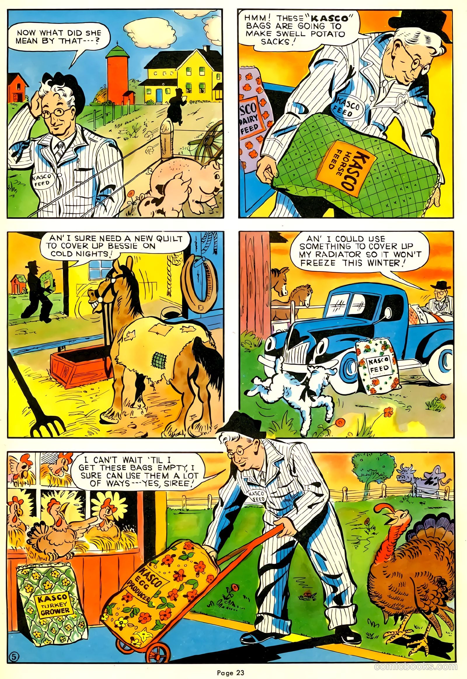 Kasco Komics #1 (1945) — page 16 of 28