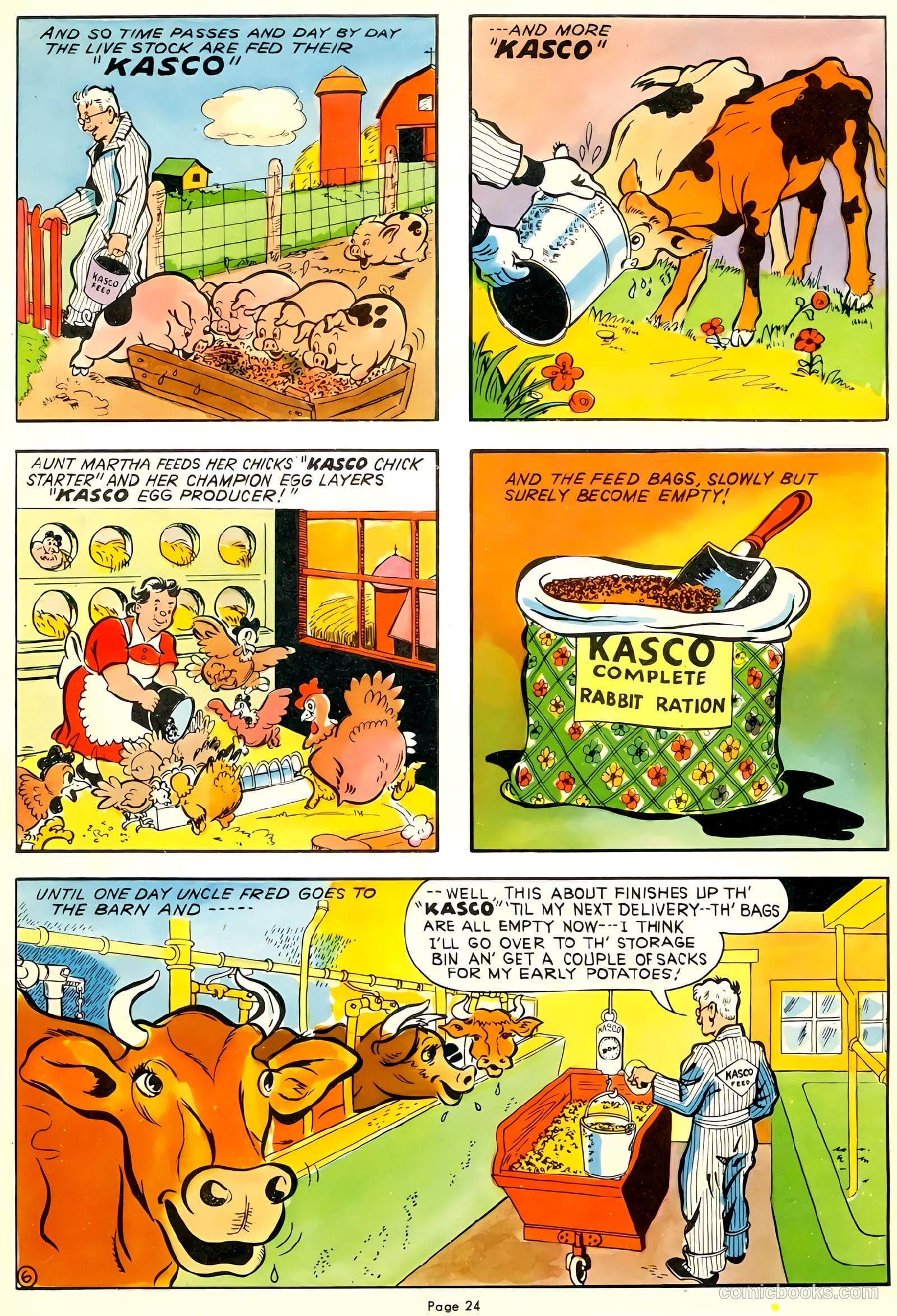 Kasco Komics #1 (1945) — page 17 of 28