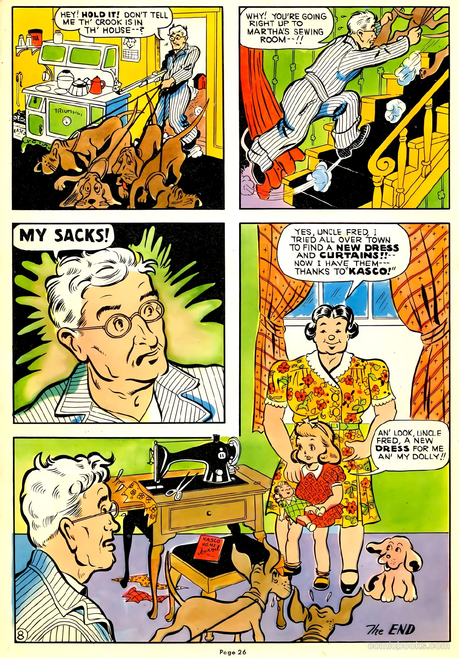 Kasco Komics #1 (1945) — page 19 of 28