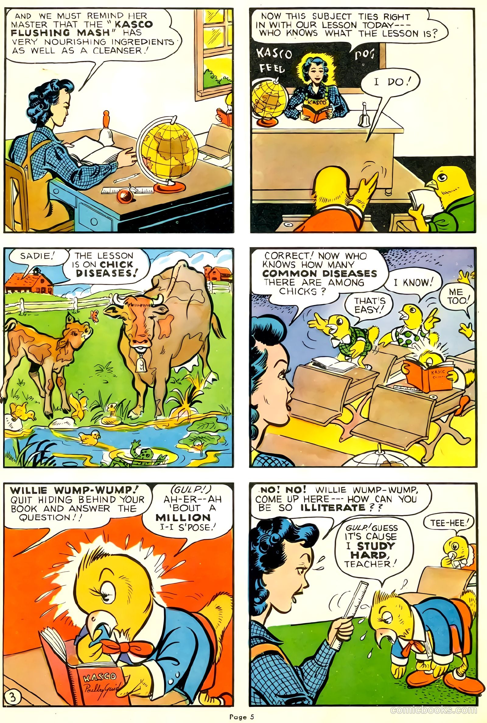 Kasco Komics #1 (1945) — page 25 of 28