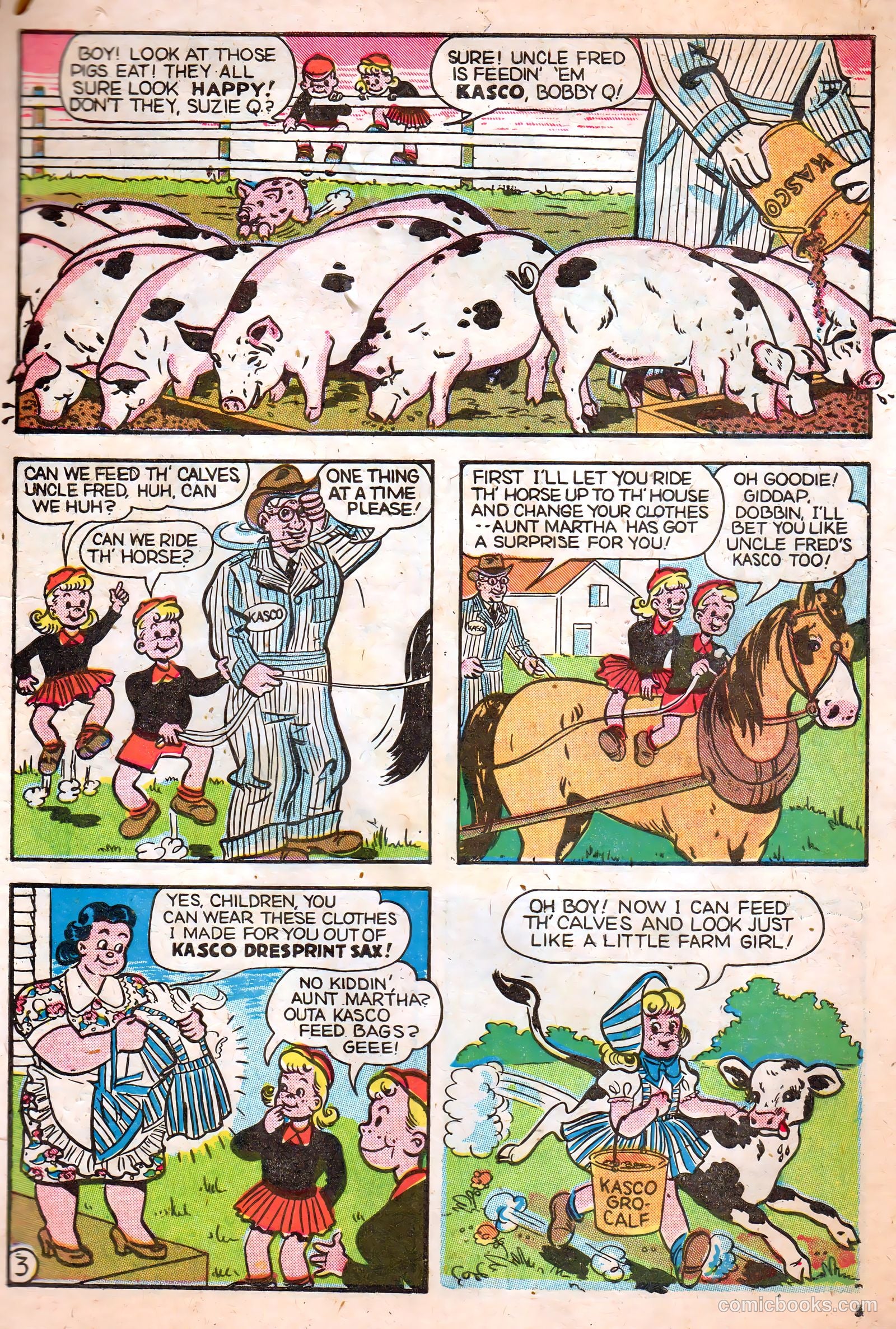 Kasco Komics #2 (1949) — page 5 of 32