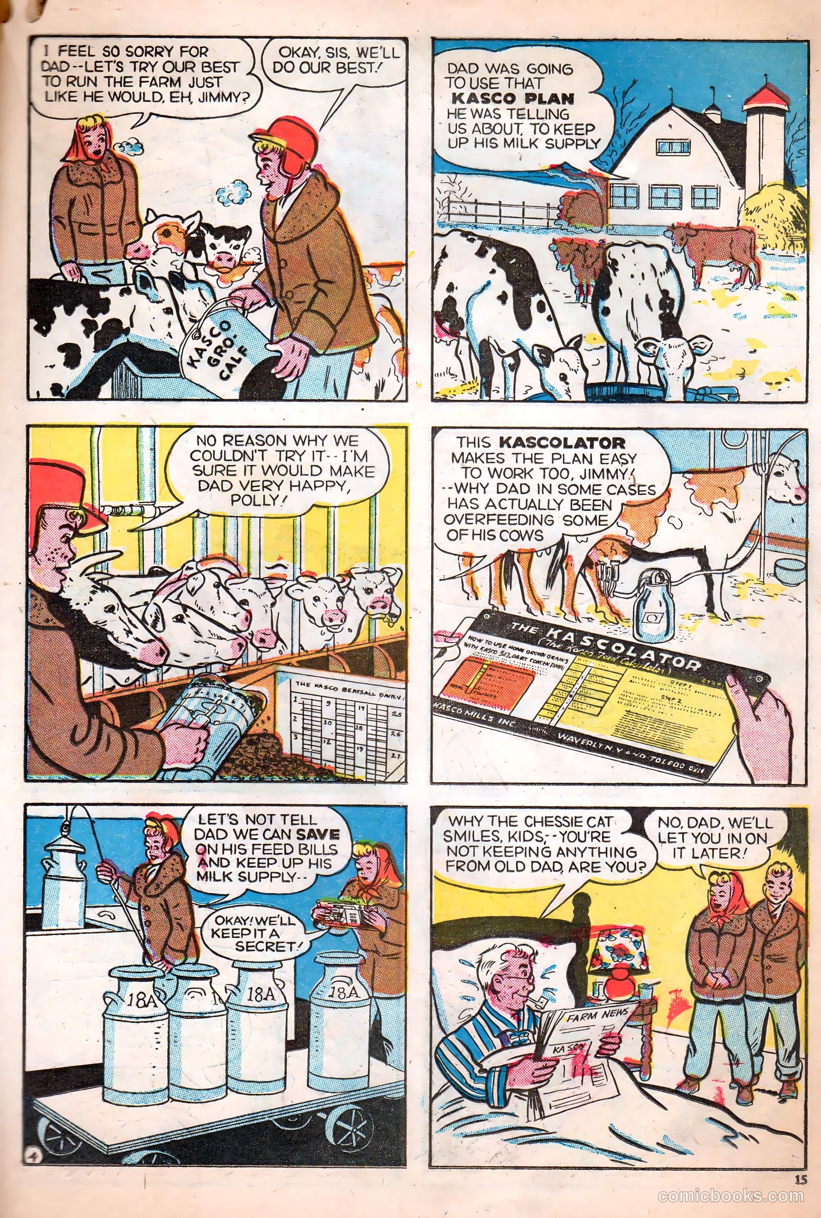 Kasco Komics #2 (1949) — page 15 of 32