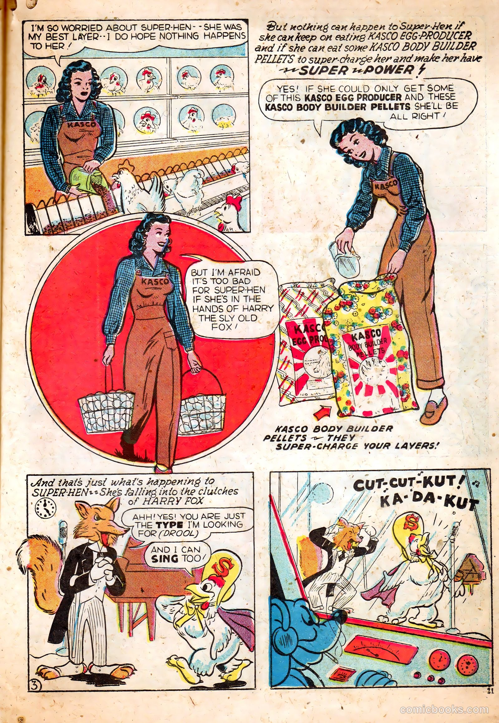 Kasco Komics #2 (1949) — page 21 of 32