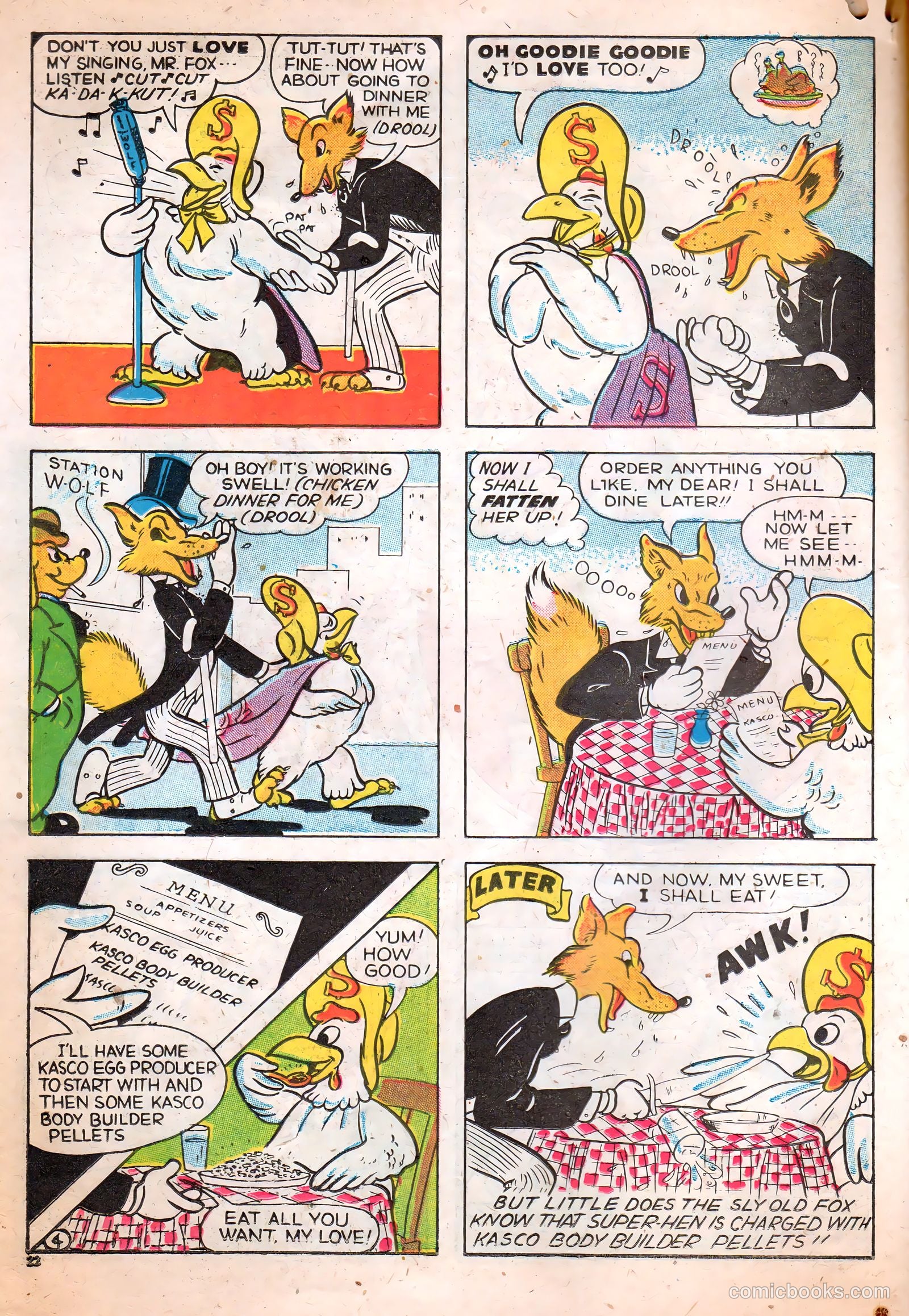 Kasco Komics #2 (1949) — page 22 of 32