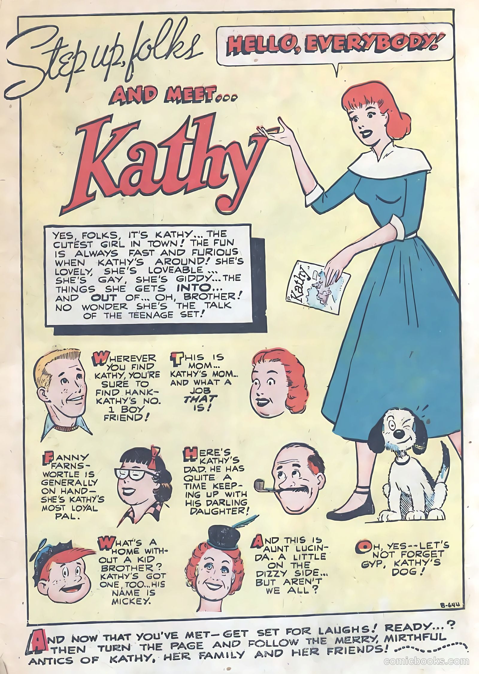 Kathy #1 (1949) — page 3 of 36