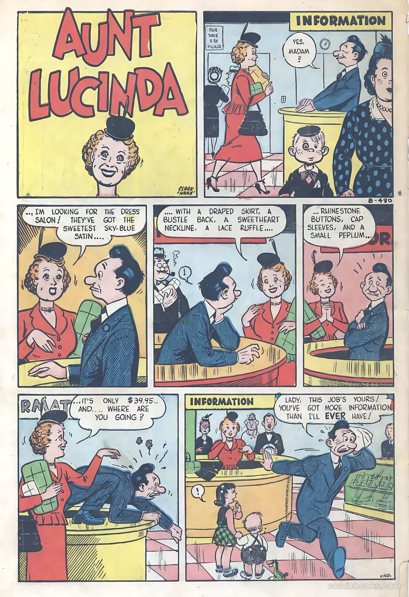Kathy #1 (1949) — page 34 of 36