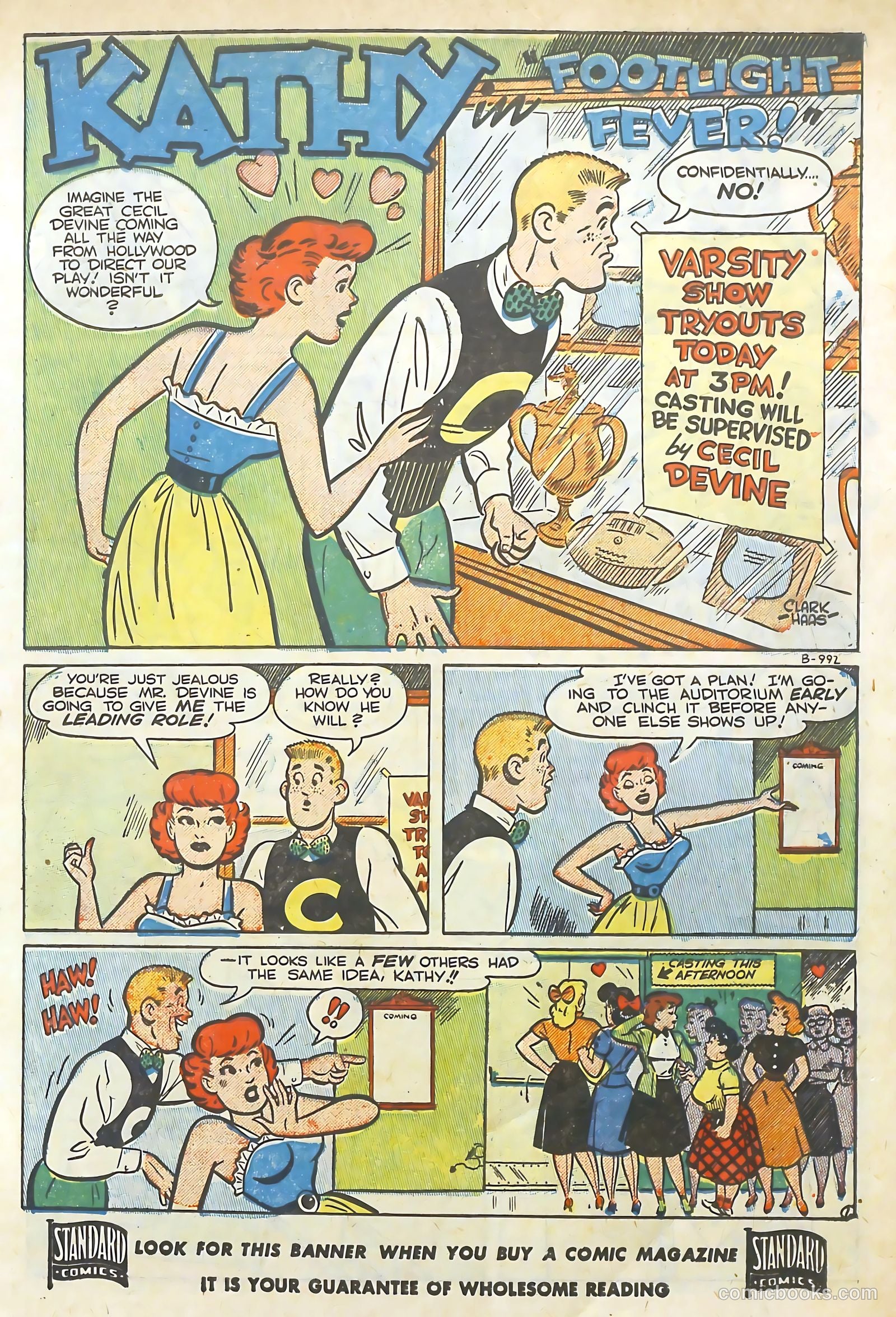 Kathy #10 (1952) — page 3 of 36
