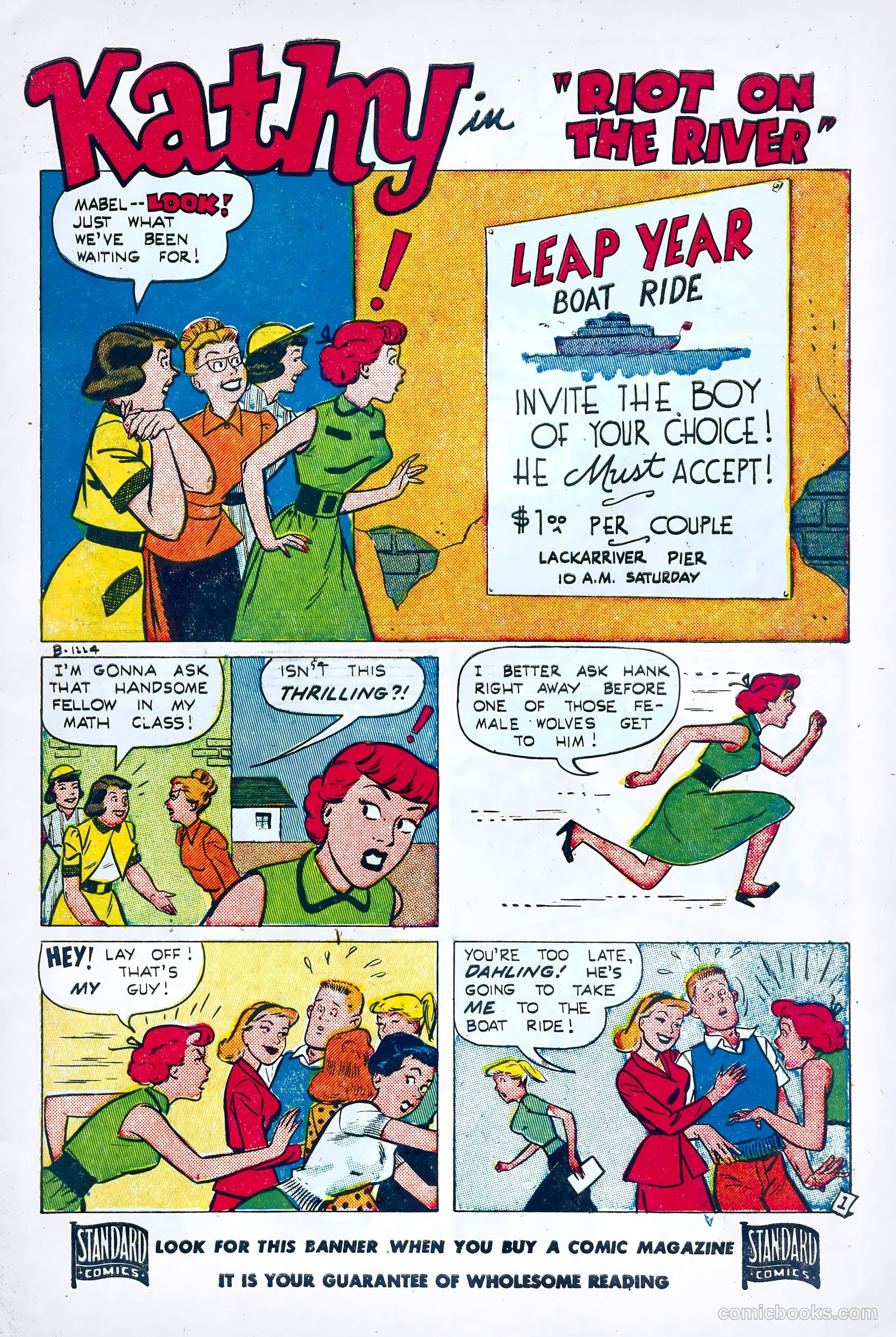 Kathy #12 (1952) — page 3 of 36