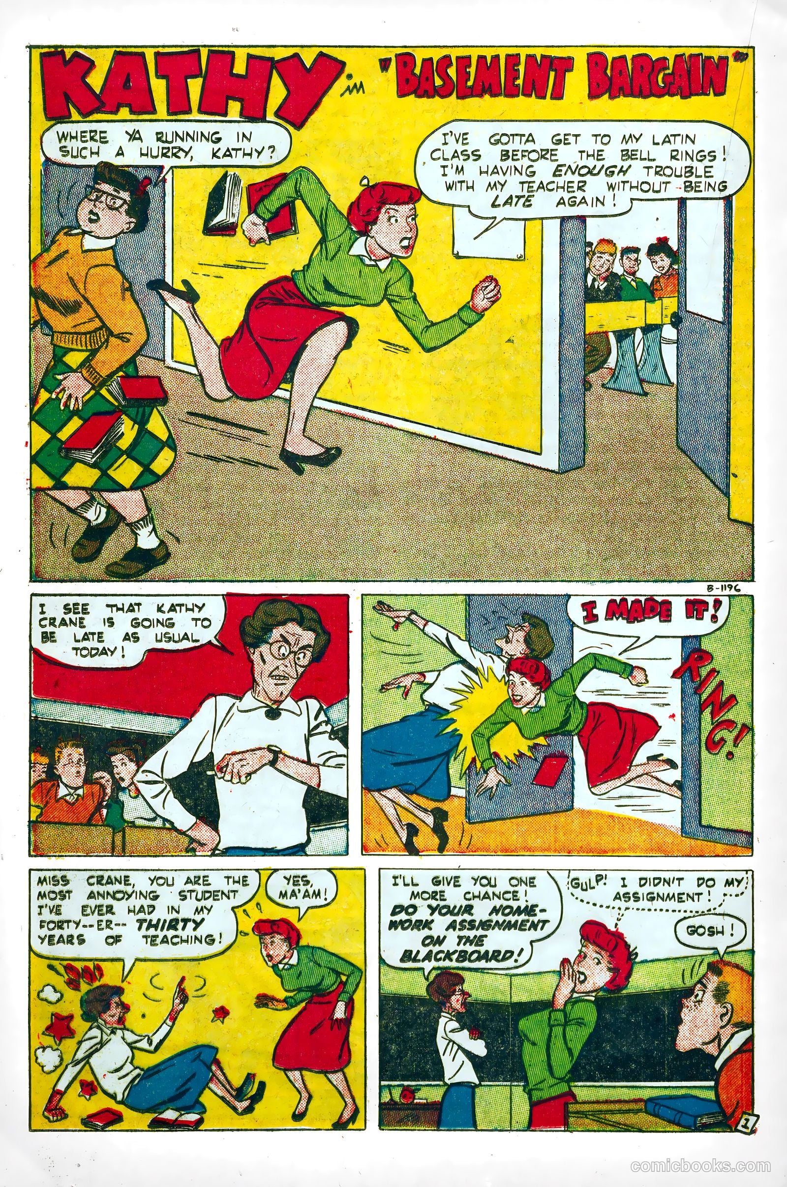 Kathy #12 (1952) — page 20 of 36