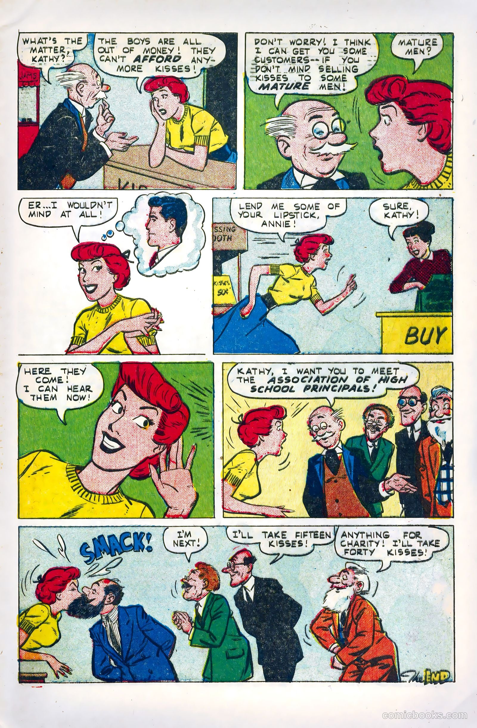 Kathy #12 (1952) — page 33 of 36