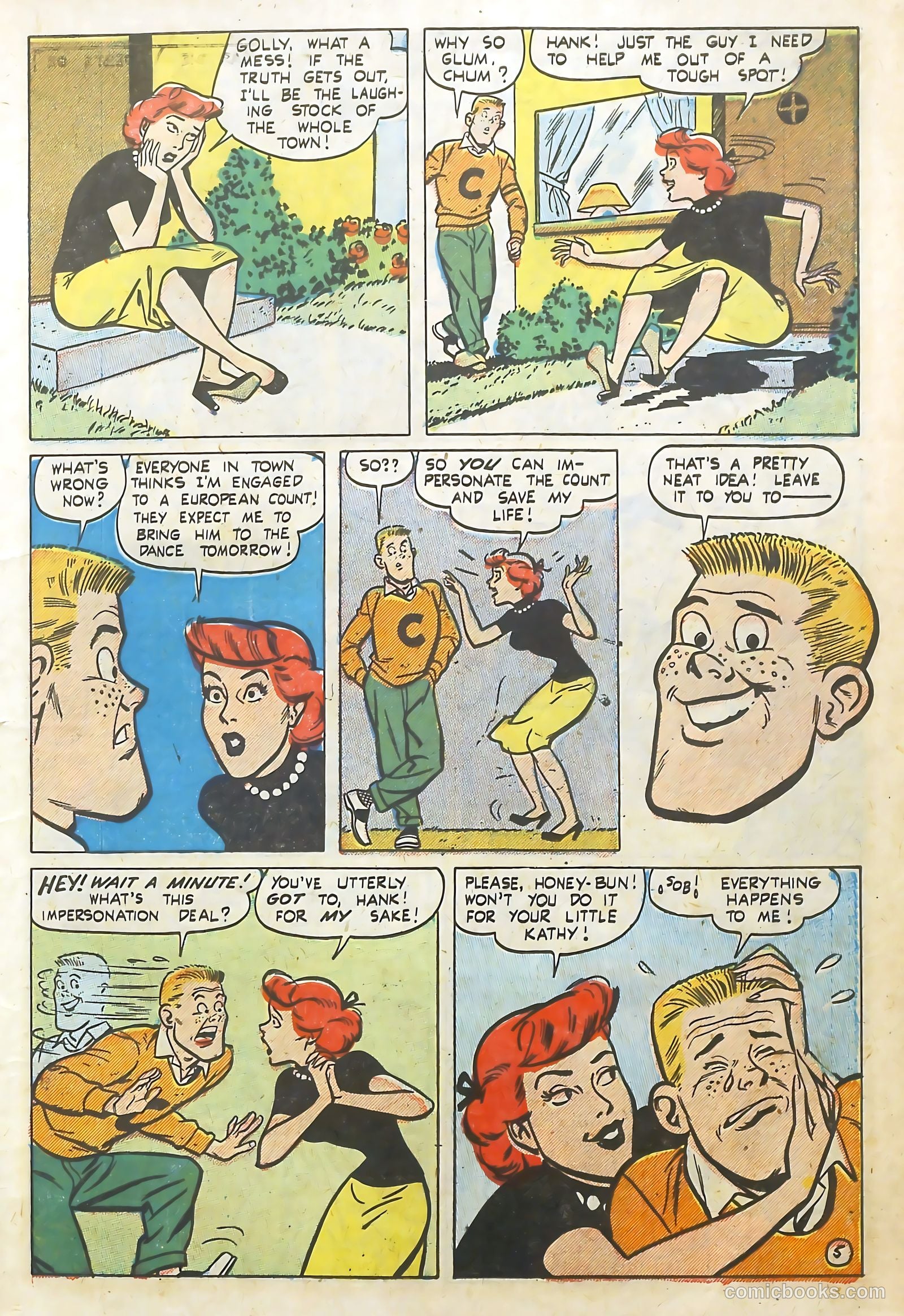 Kathy #15 (1953) — page 7 of 37