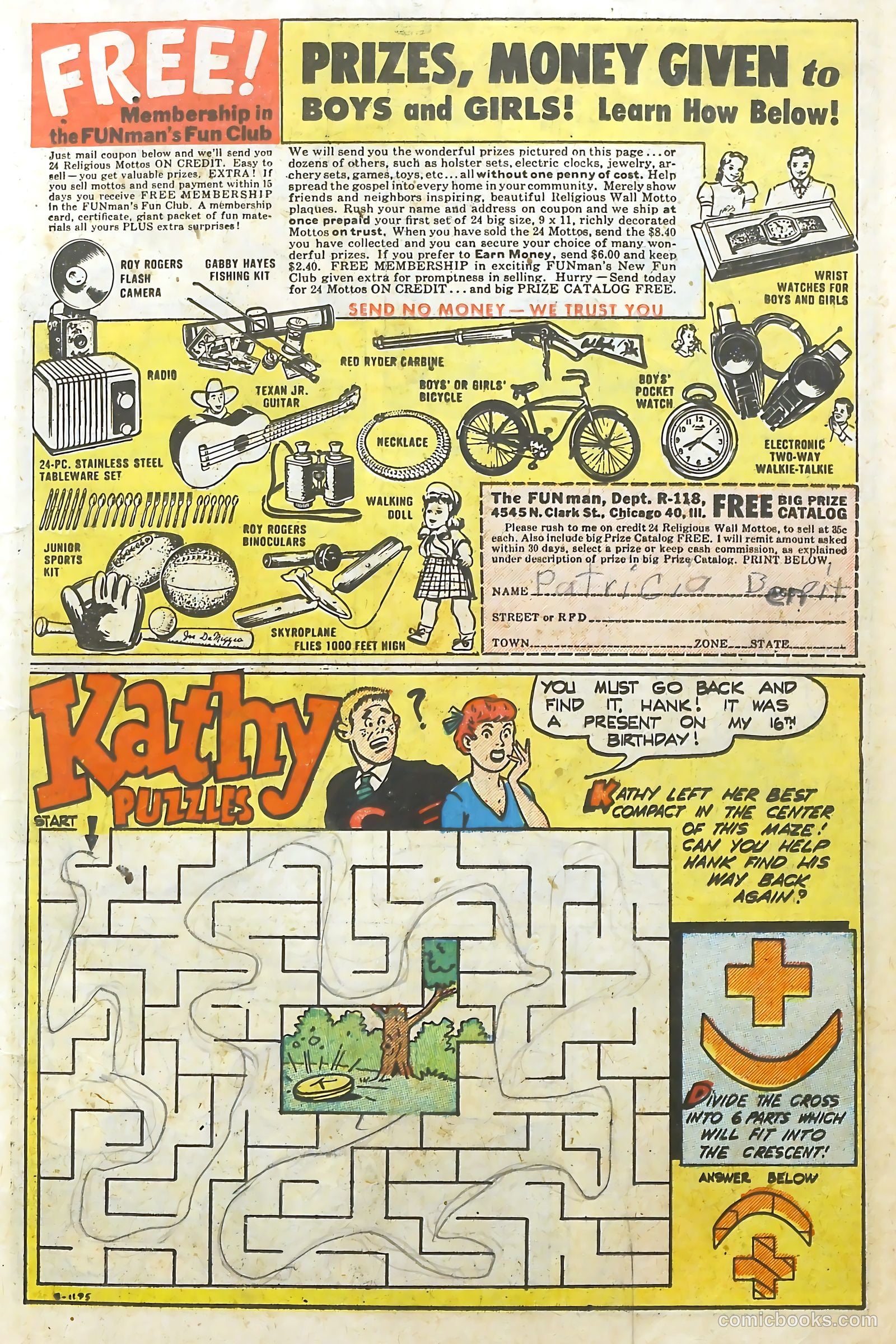 Kathy #15 (1953) — page 11 of 37