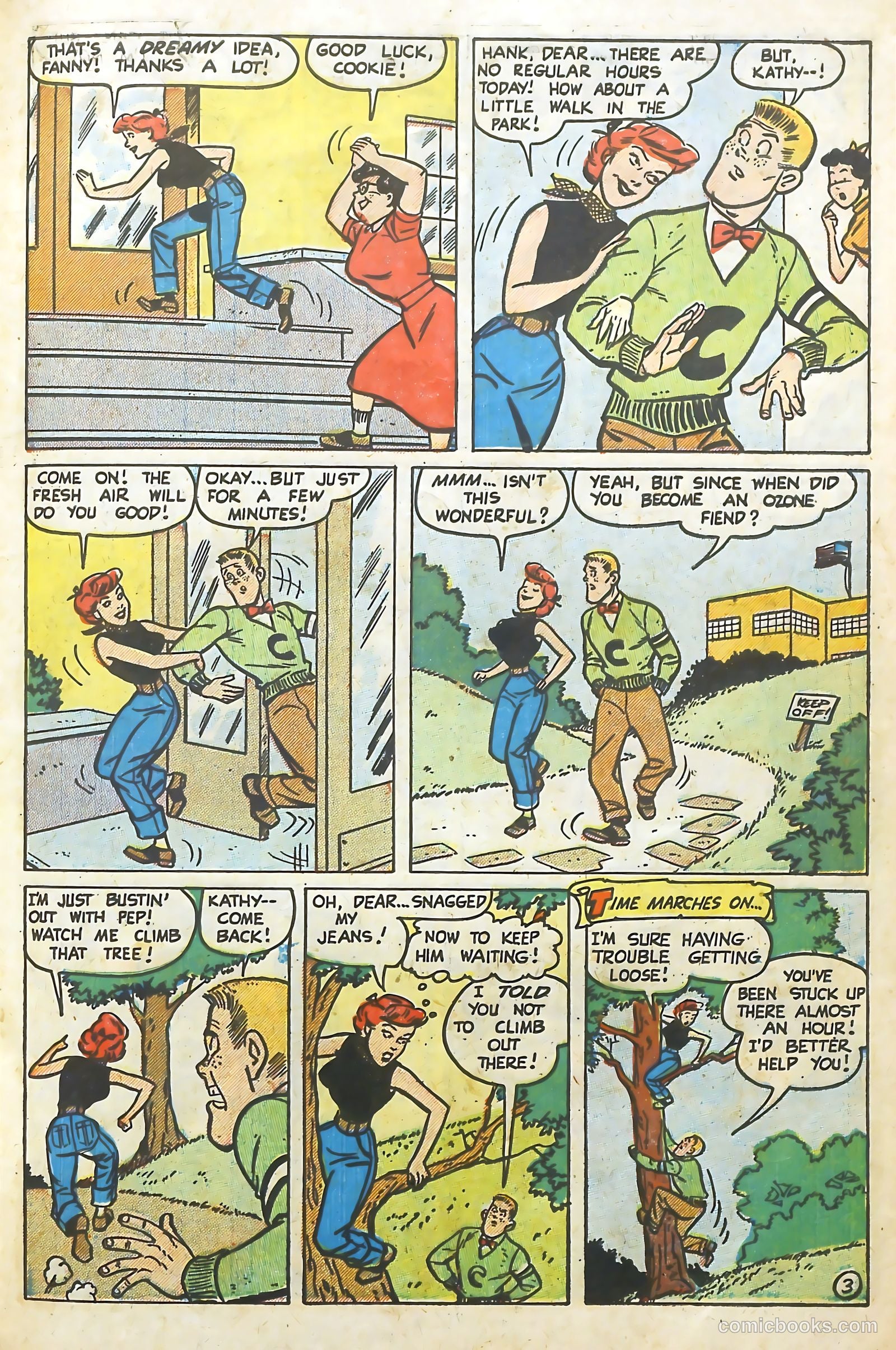 Kathy #15 (1953) — page 31 of 37