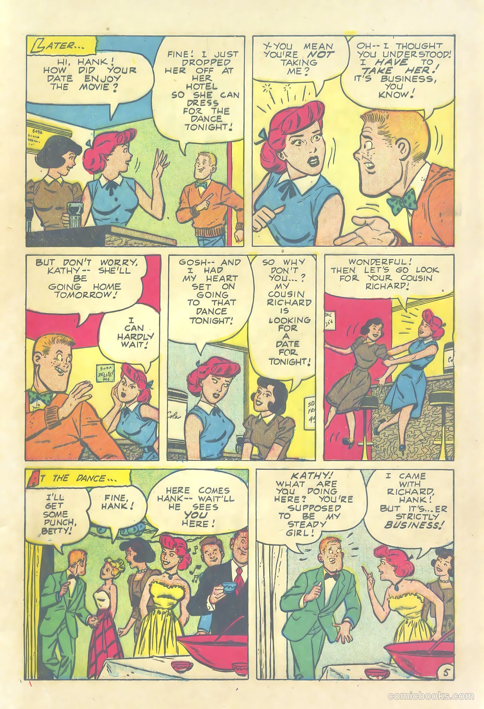 Kathy #17 (1955) — page 15 of 36