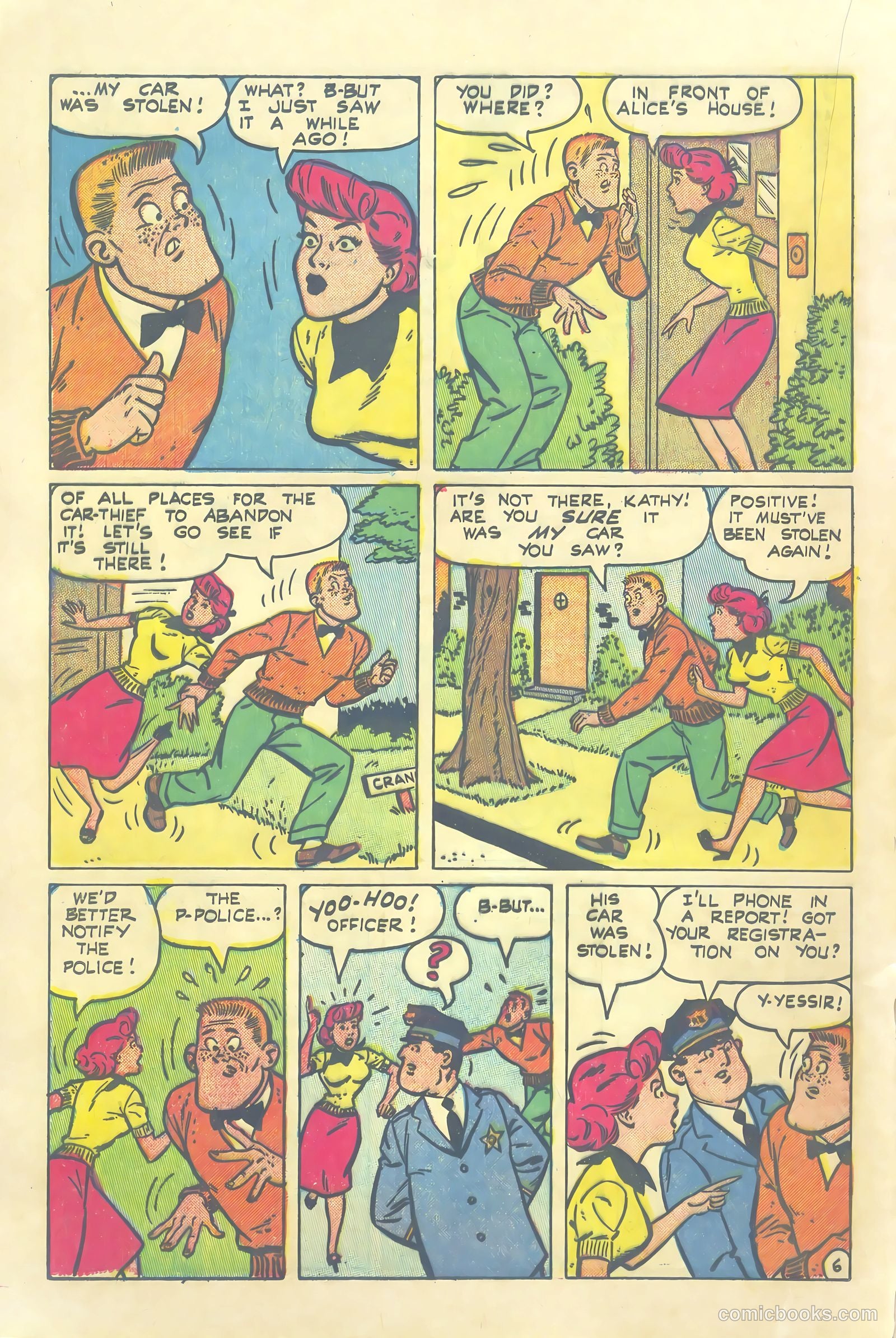 Kathy #17 (1955) — page 22 of 36