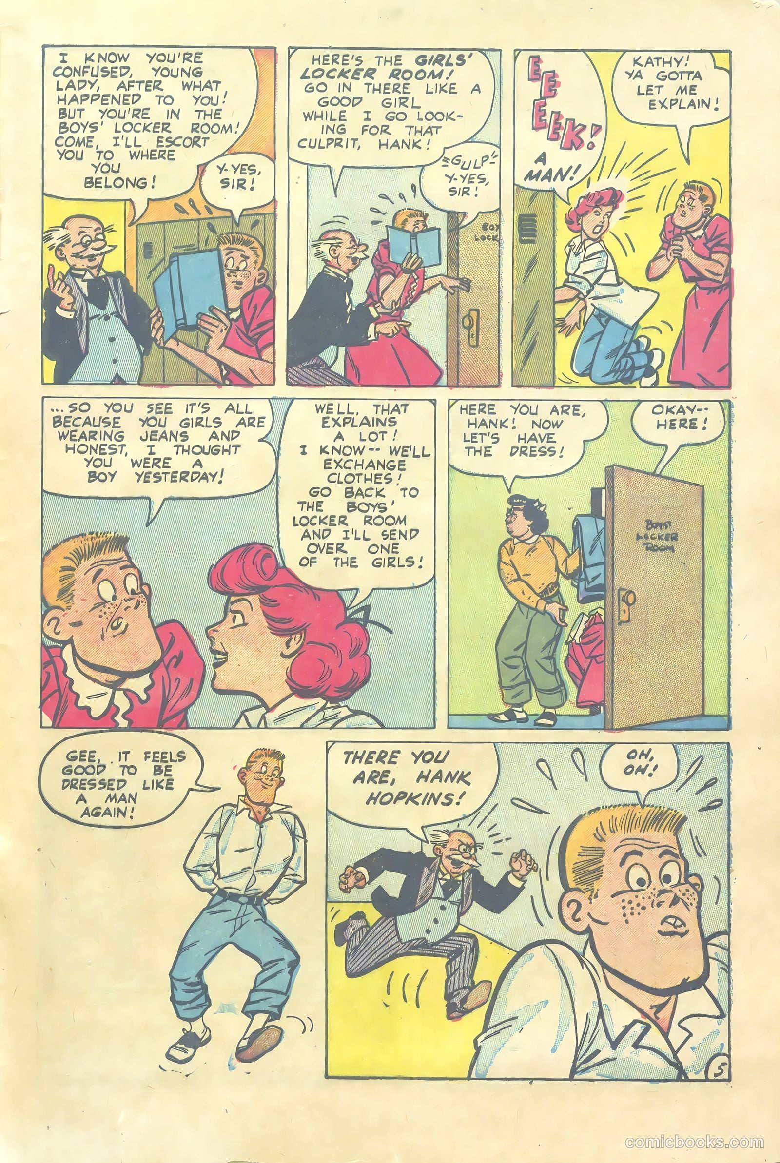 Kathy #17 (1955) — page 33 of 36