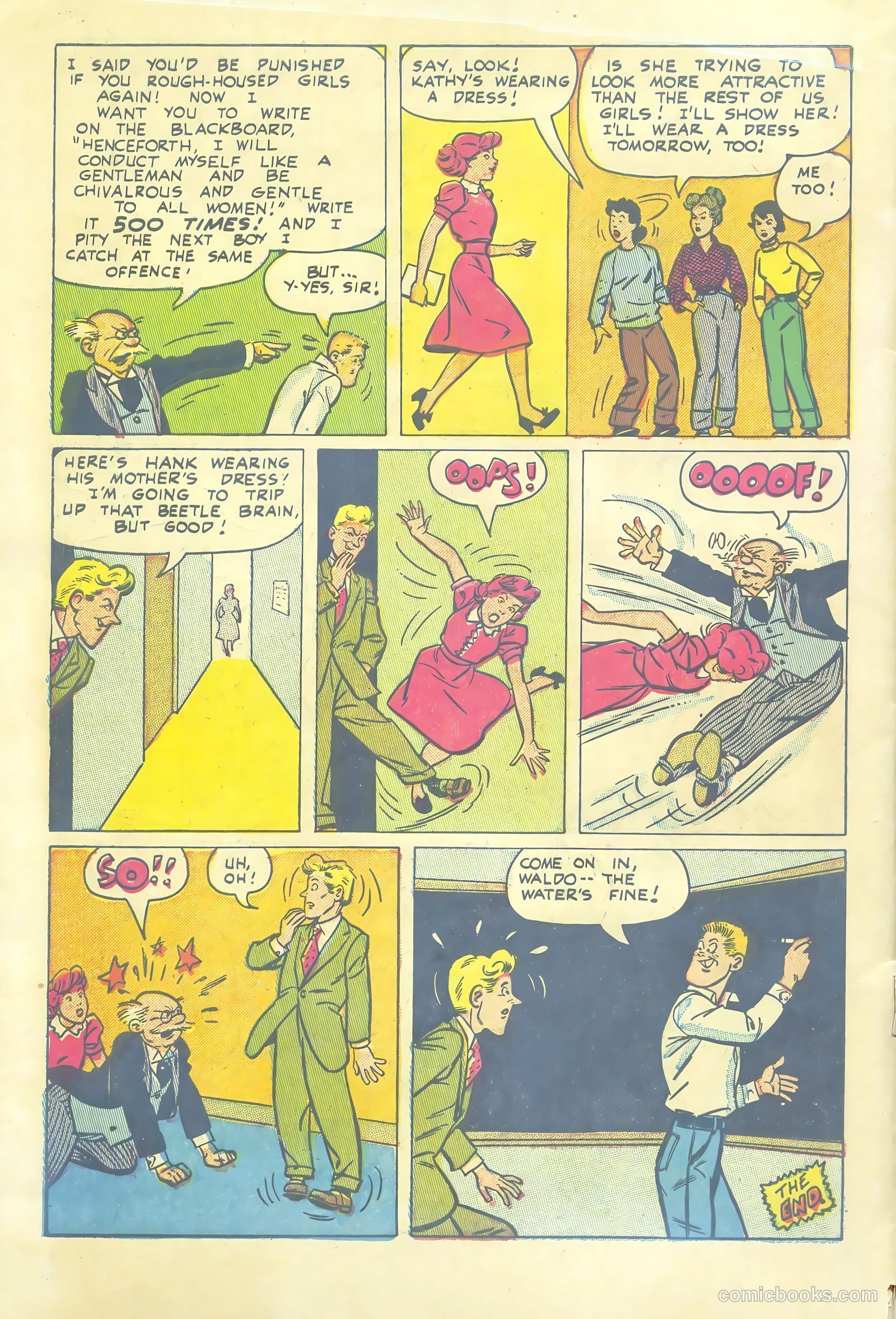 Kathy #17 (1955) — page 34 of 36