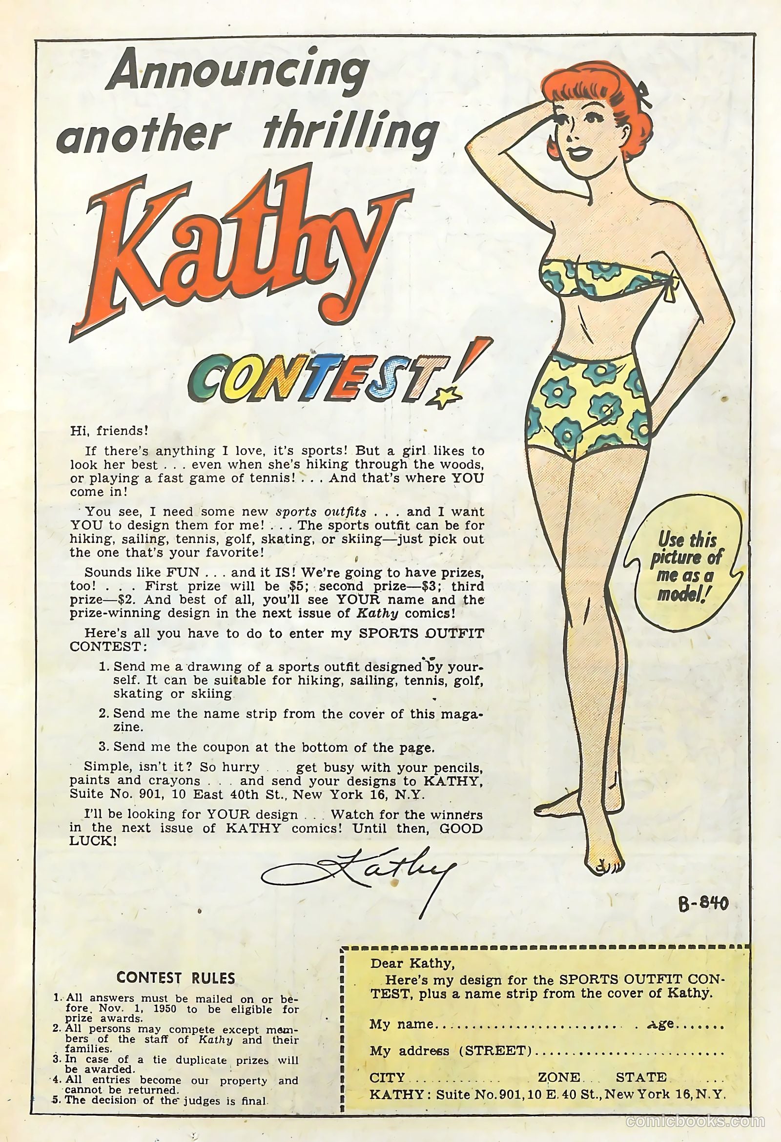 Kathy #5 (1950) — page 11 of 37