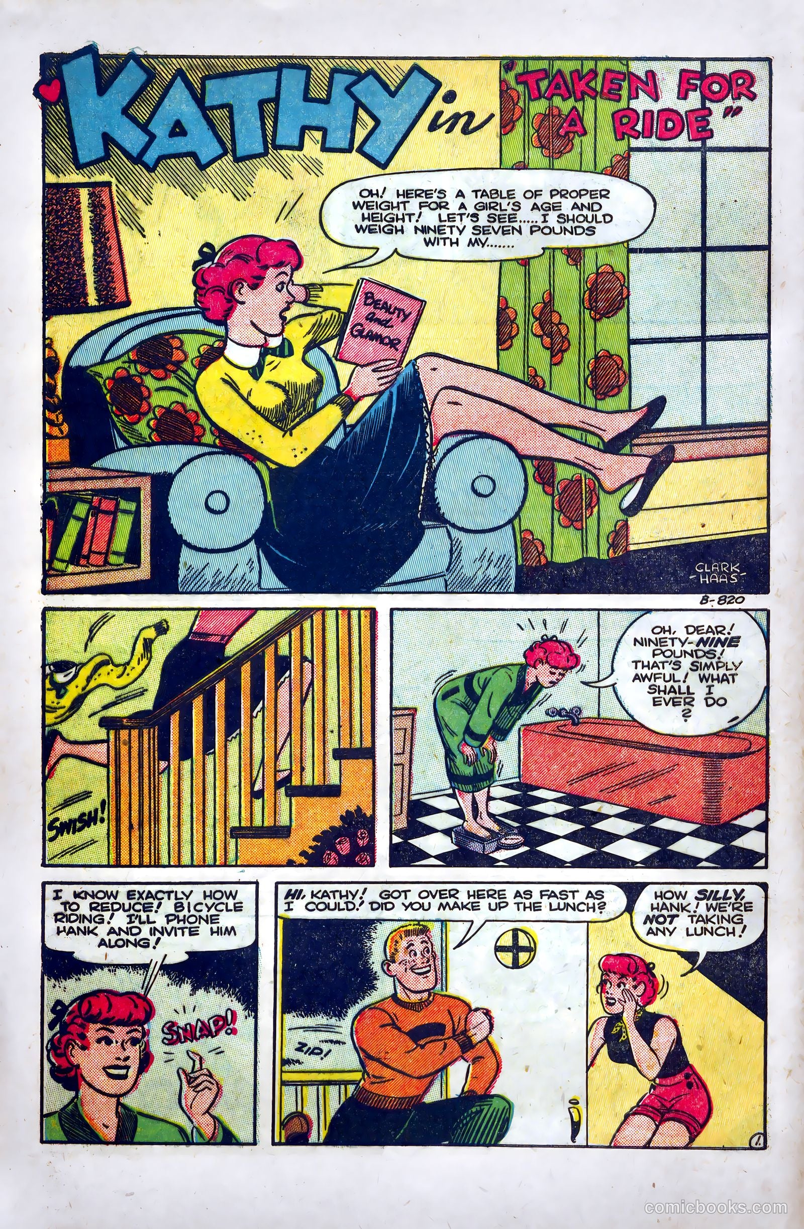 Kathy #6 (1951) — page 28 of 36