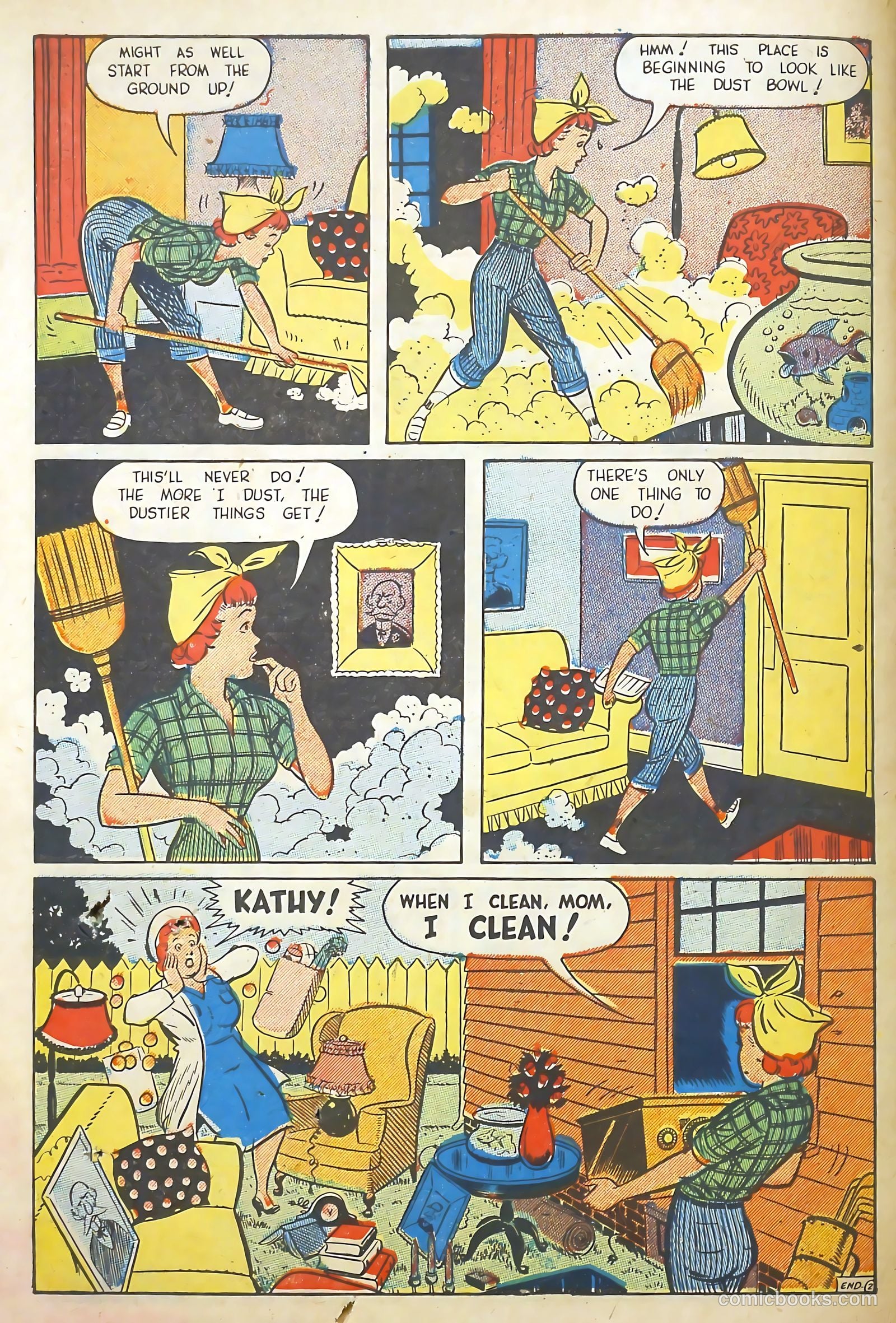 Kathy #7 (1951) — page 34 of 36