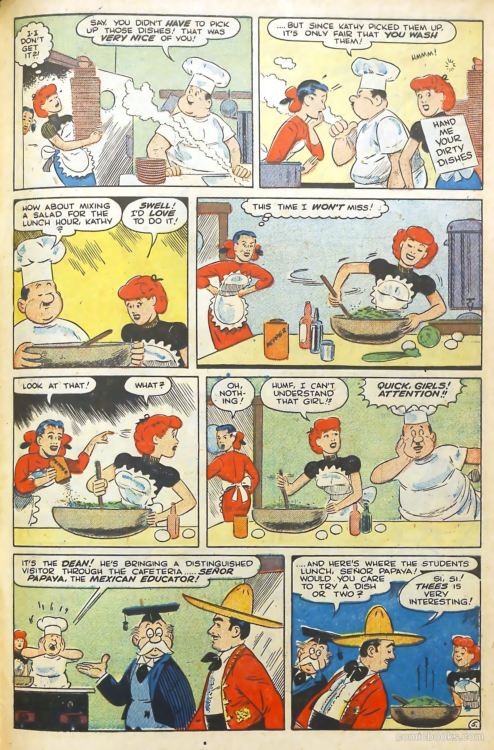 Kathy #8 (1951) — page 31 of 36