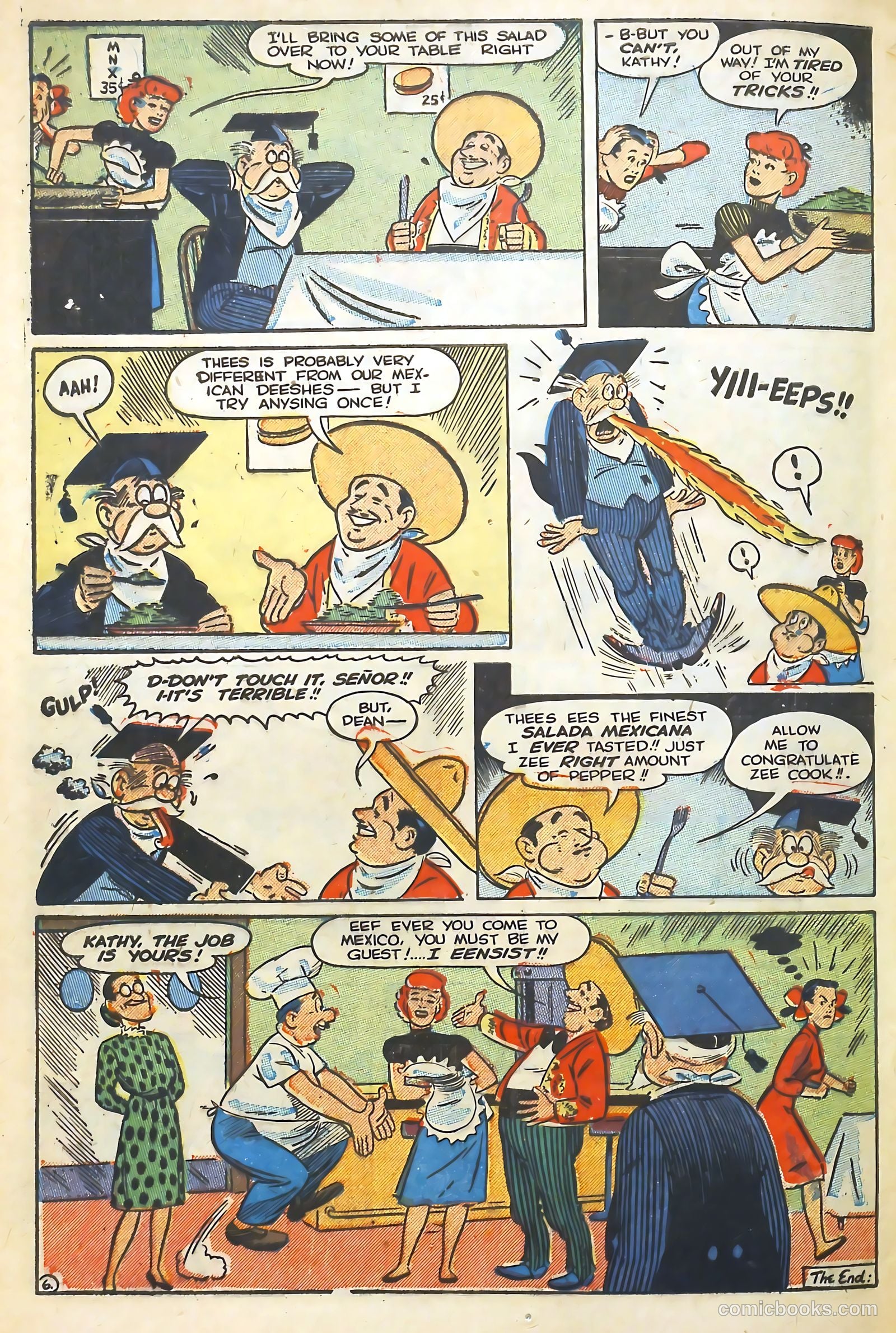 Kathy #8 (1951) — page 32 of 36