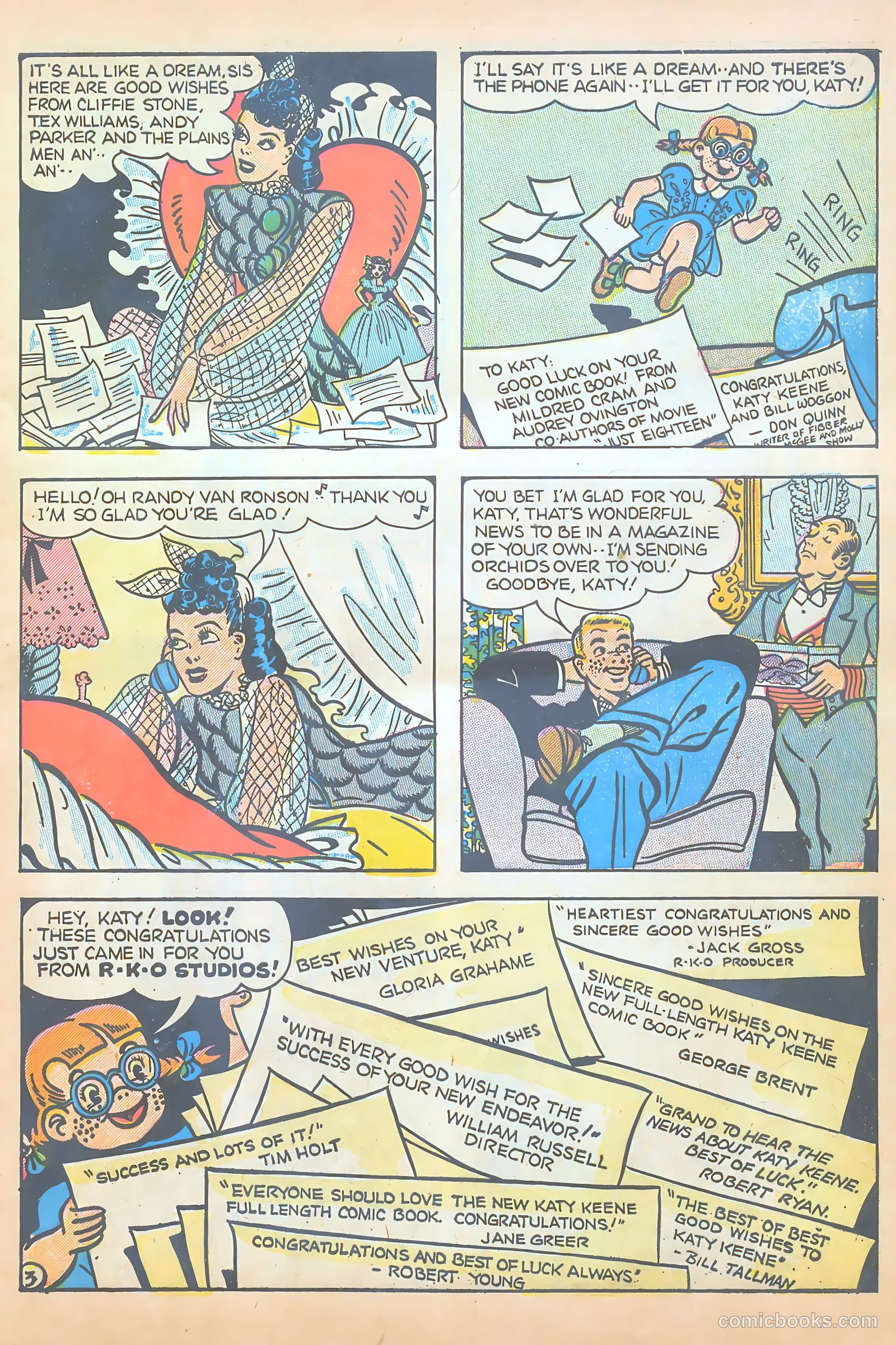 Katy Keene Comics #1 (1945) — page 5 of 36