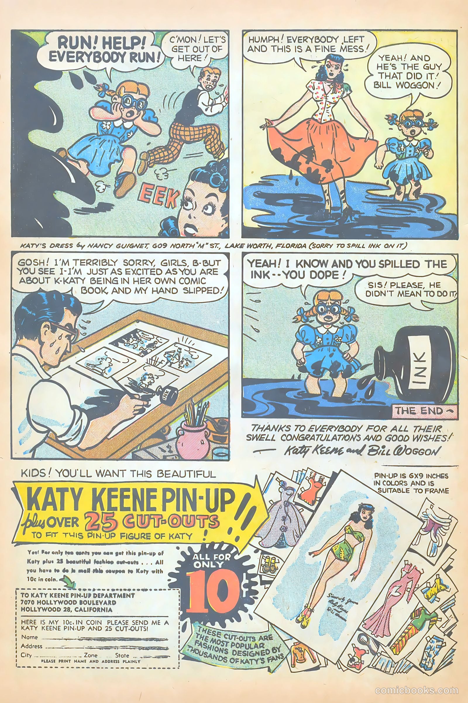 Katy Keene Comics #1 (1945) — page 8 of 36