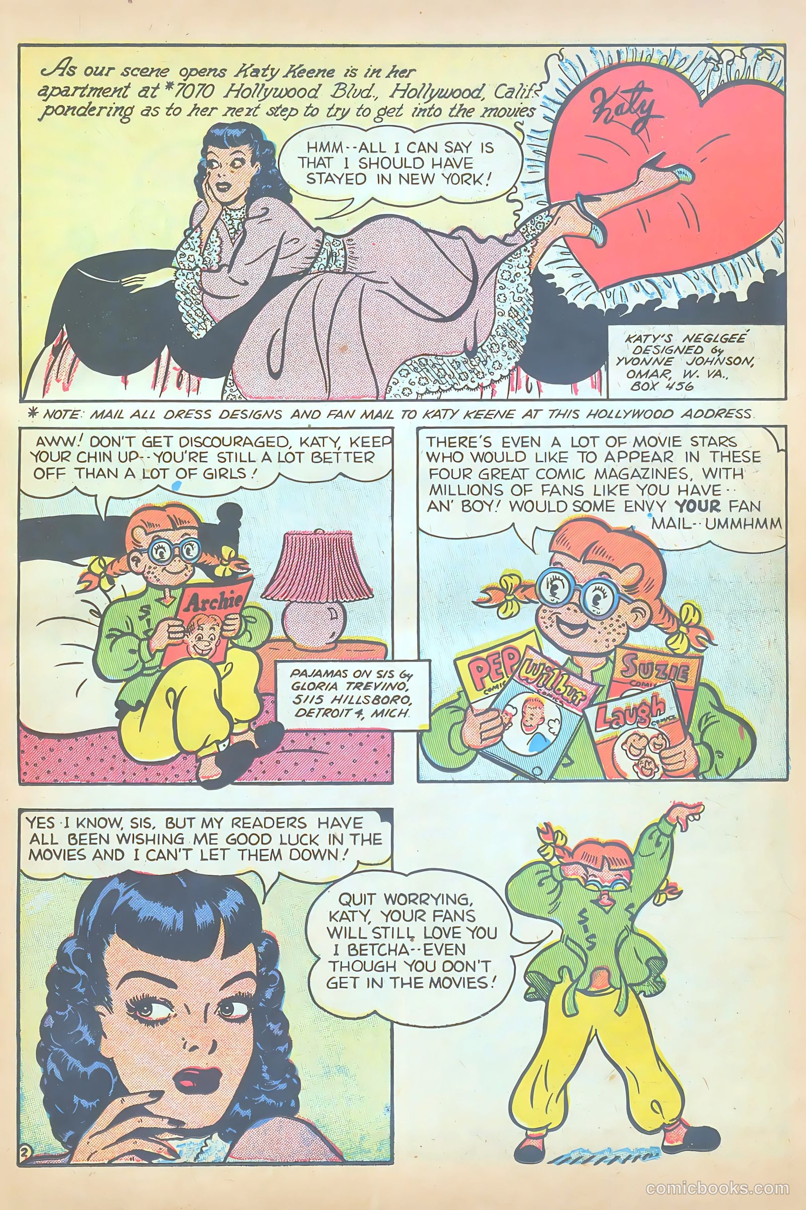 Katy Keene Comics #1 (1945) — page 11 of 36