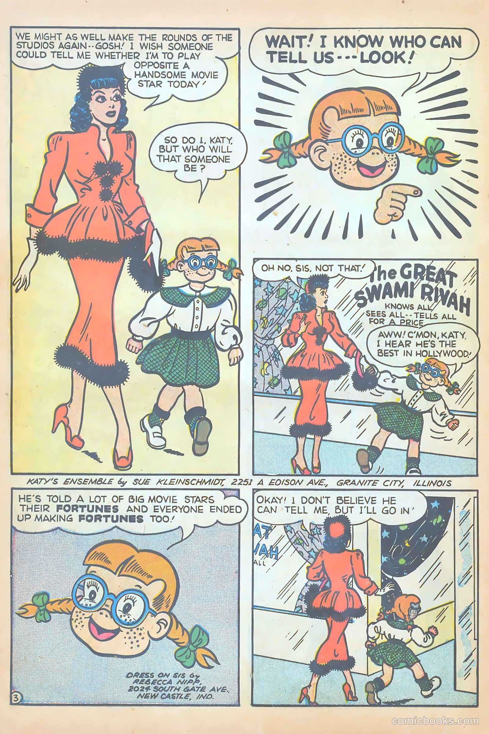 Katy Keene Comics #1 (1945) — page 12 of 36