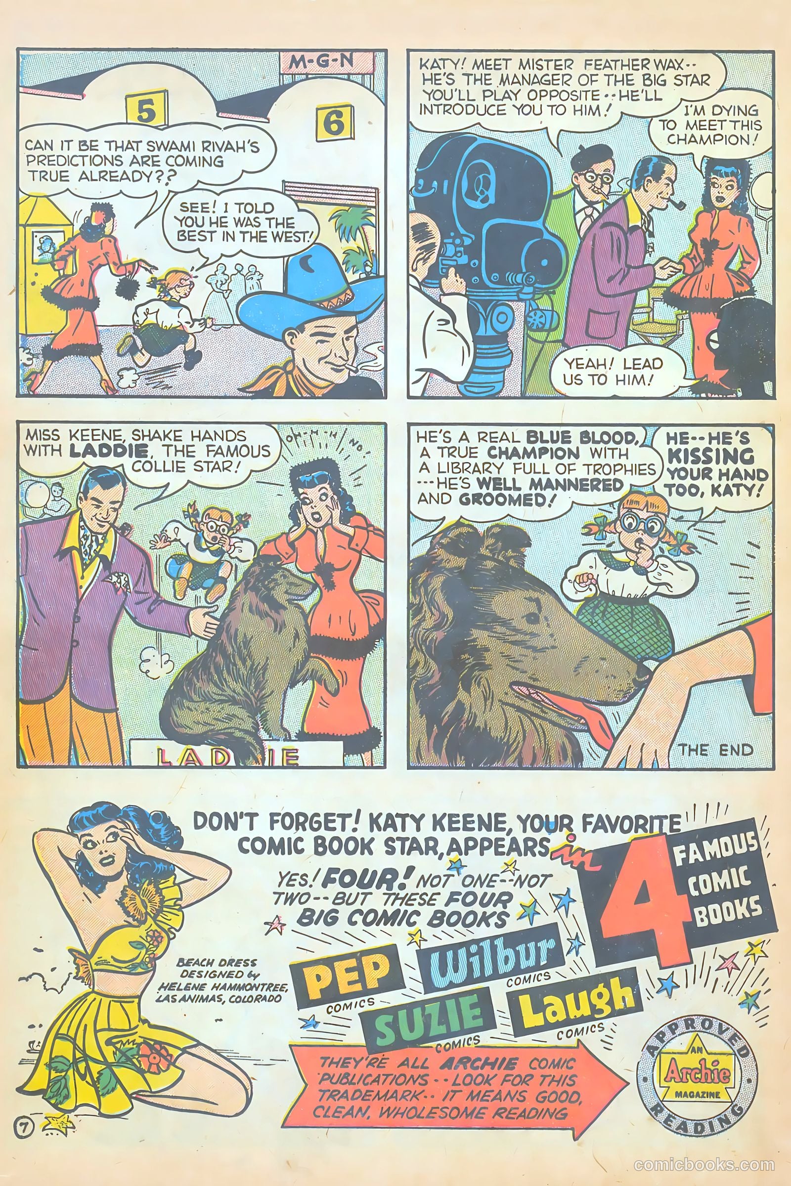 Katy Keene Comics #1 (1945) — page 16 of 36