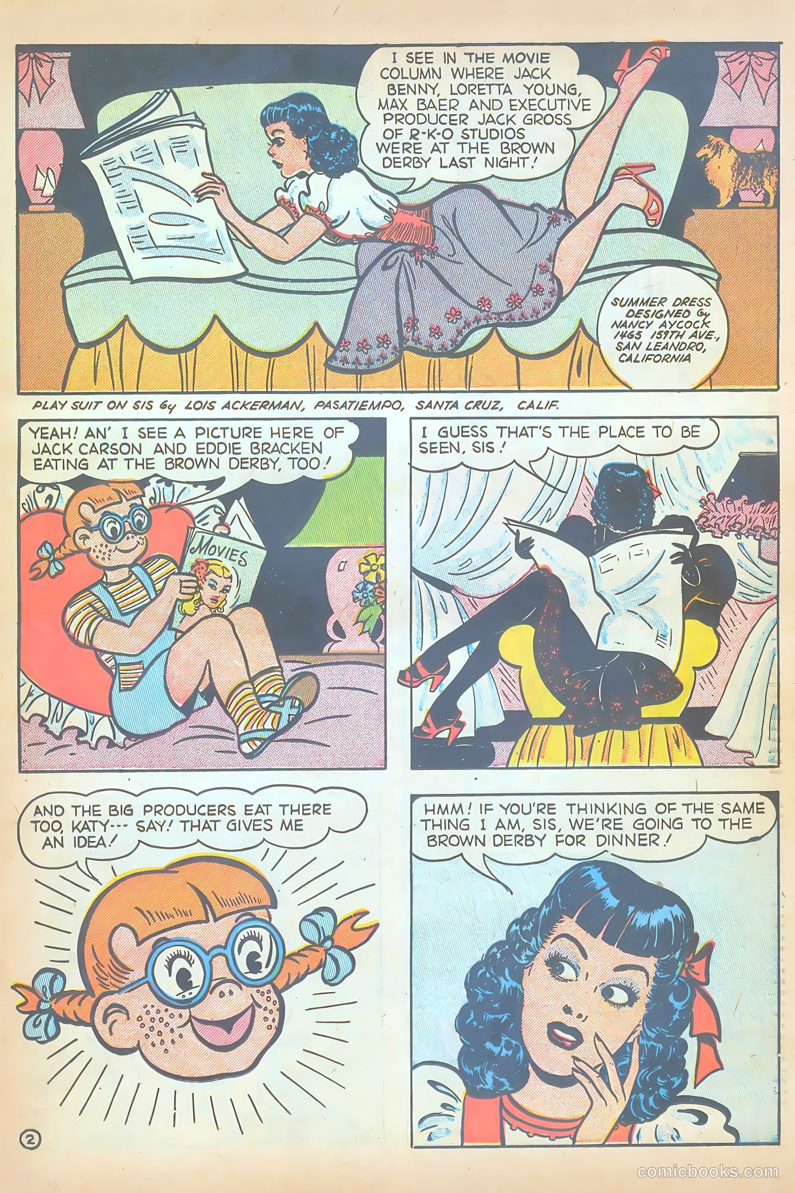 Katy Keene Comics #1 (1945) — page 19 of 36