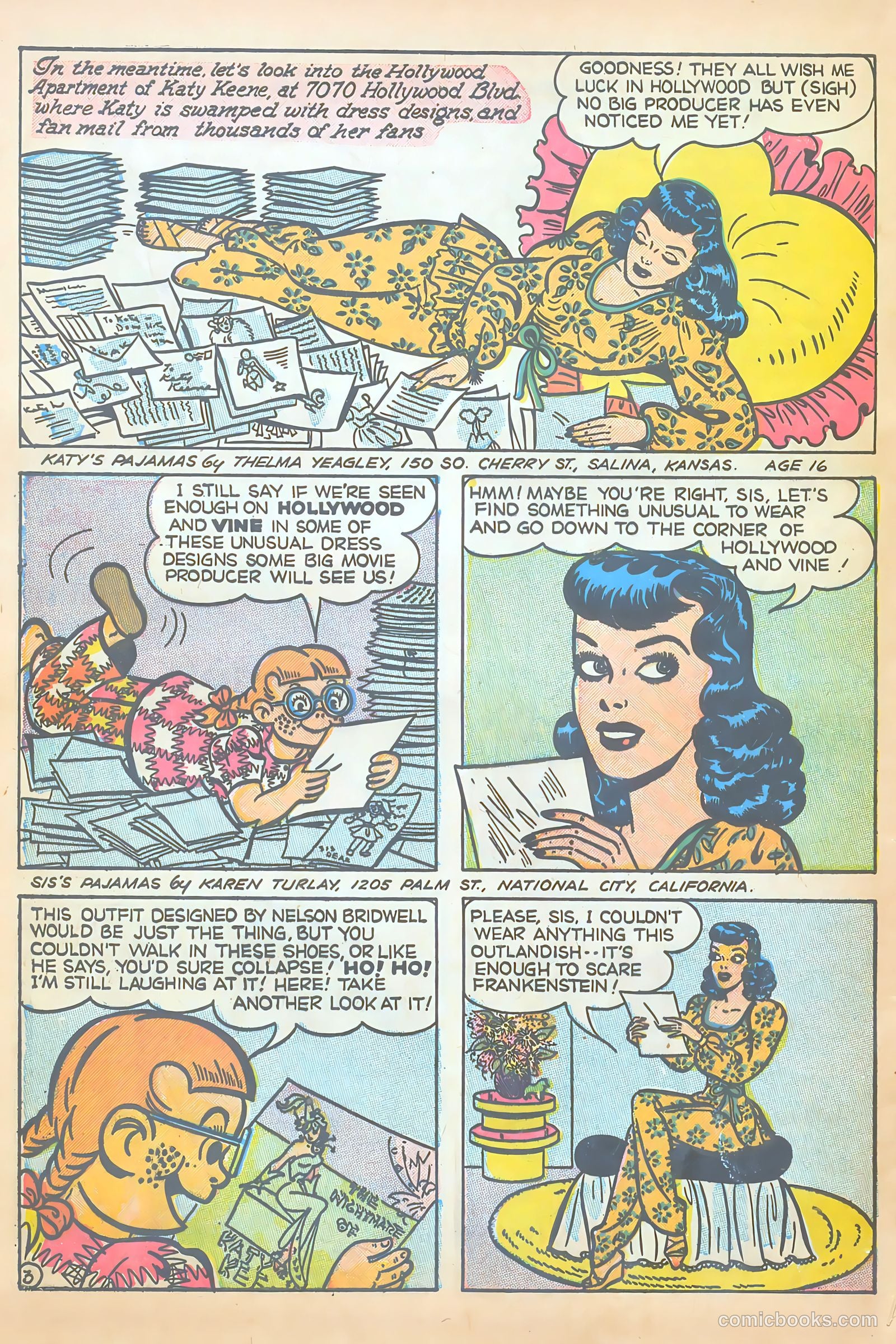 Katy Keene Comics #1 (1945) — page 28 of 36