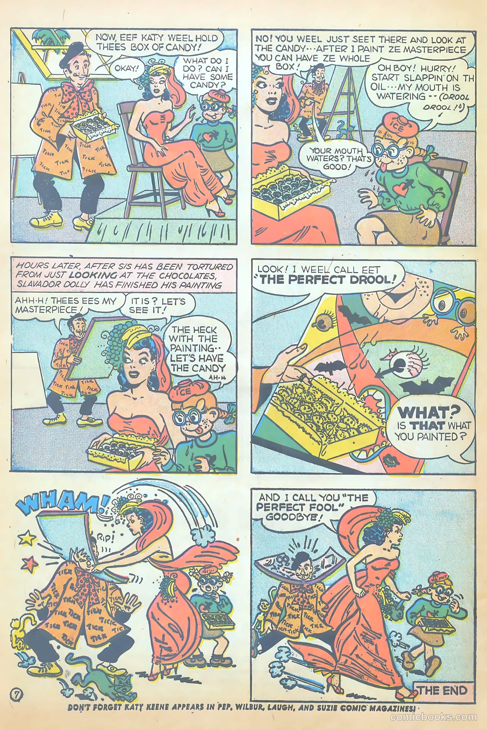 Katy Keene Comics #1 (1945) — page 32 of 36