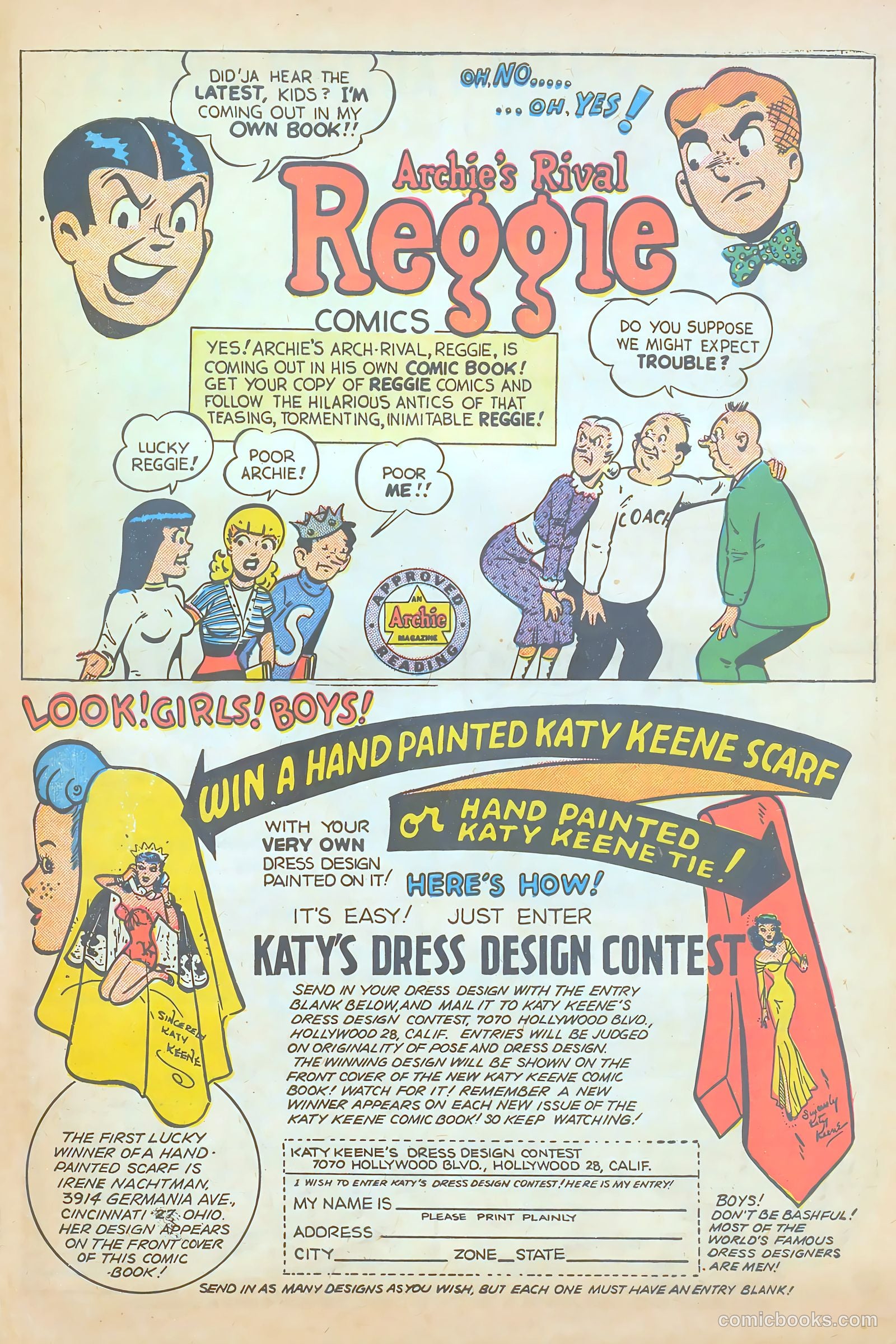 Katy Keene Comics #1 (1945) — page 33 of 36