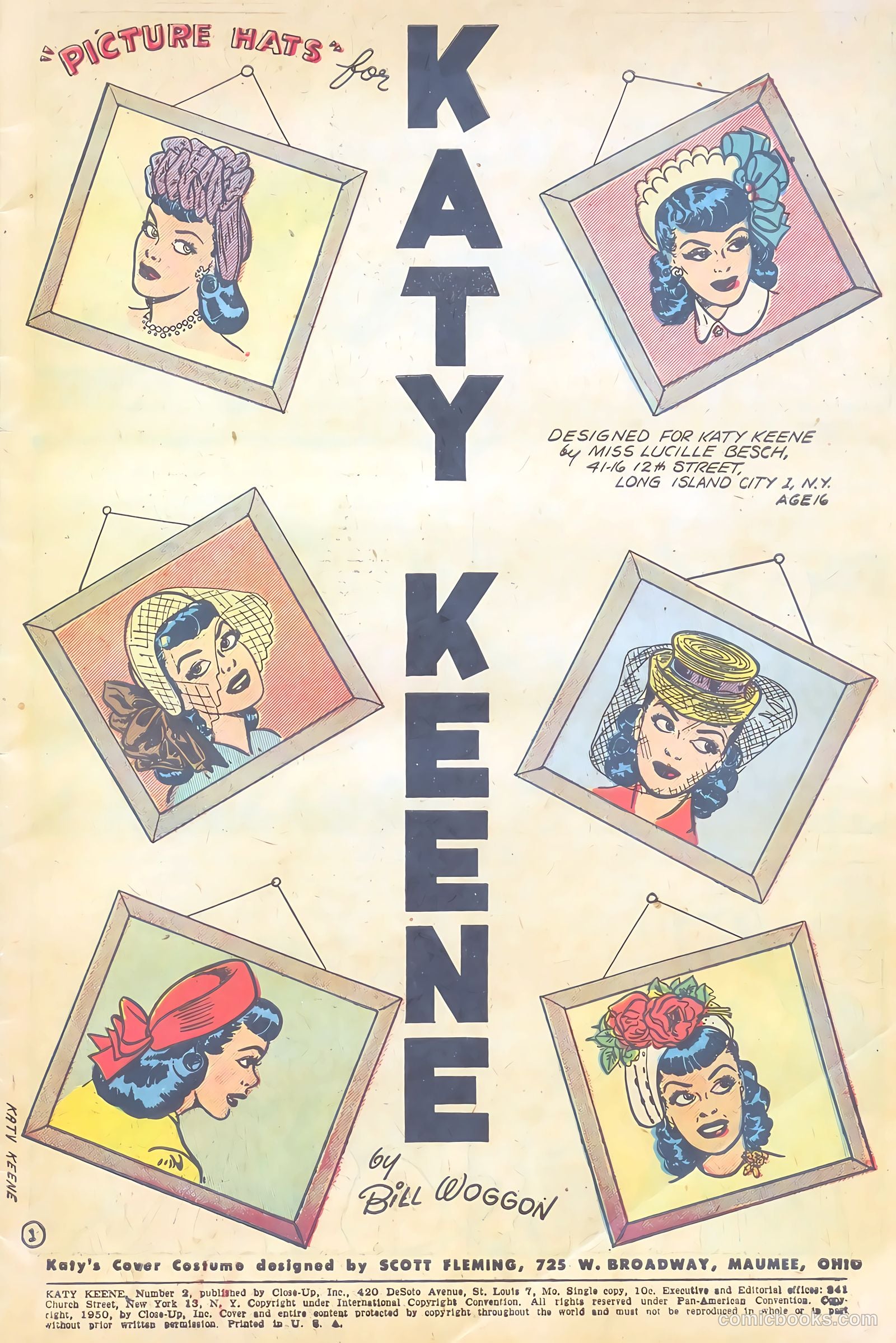 Katy Keene Comics #2 (1950) — page 3 of 38