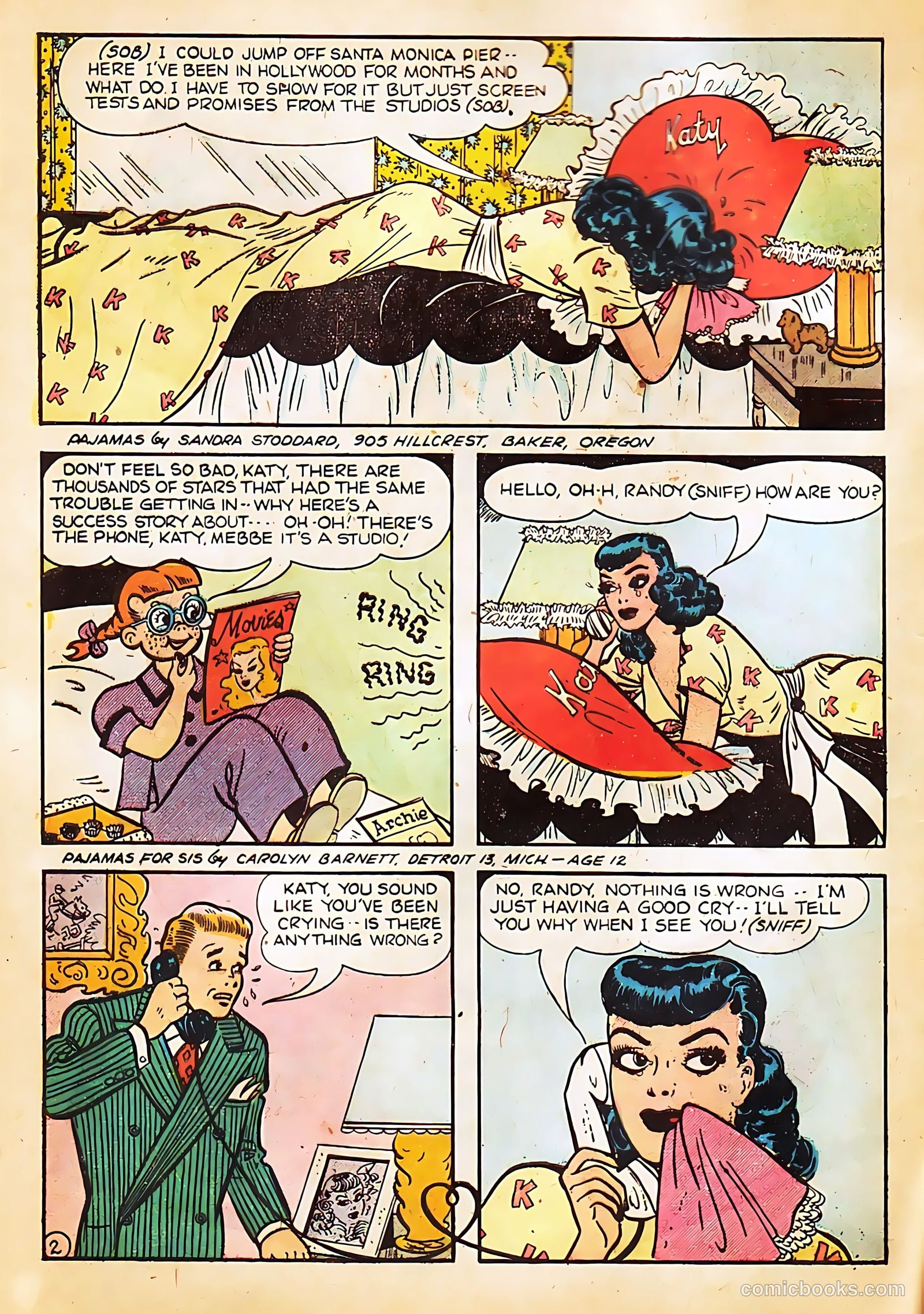 Katy Keene Comics #2 (1950) — page 4 of 38