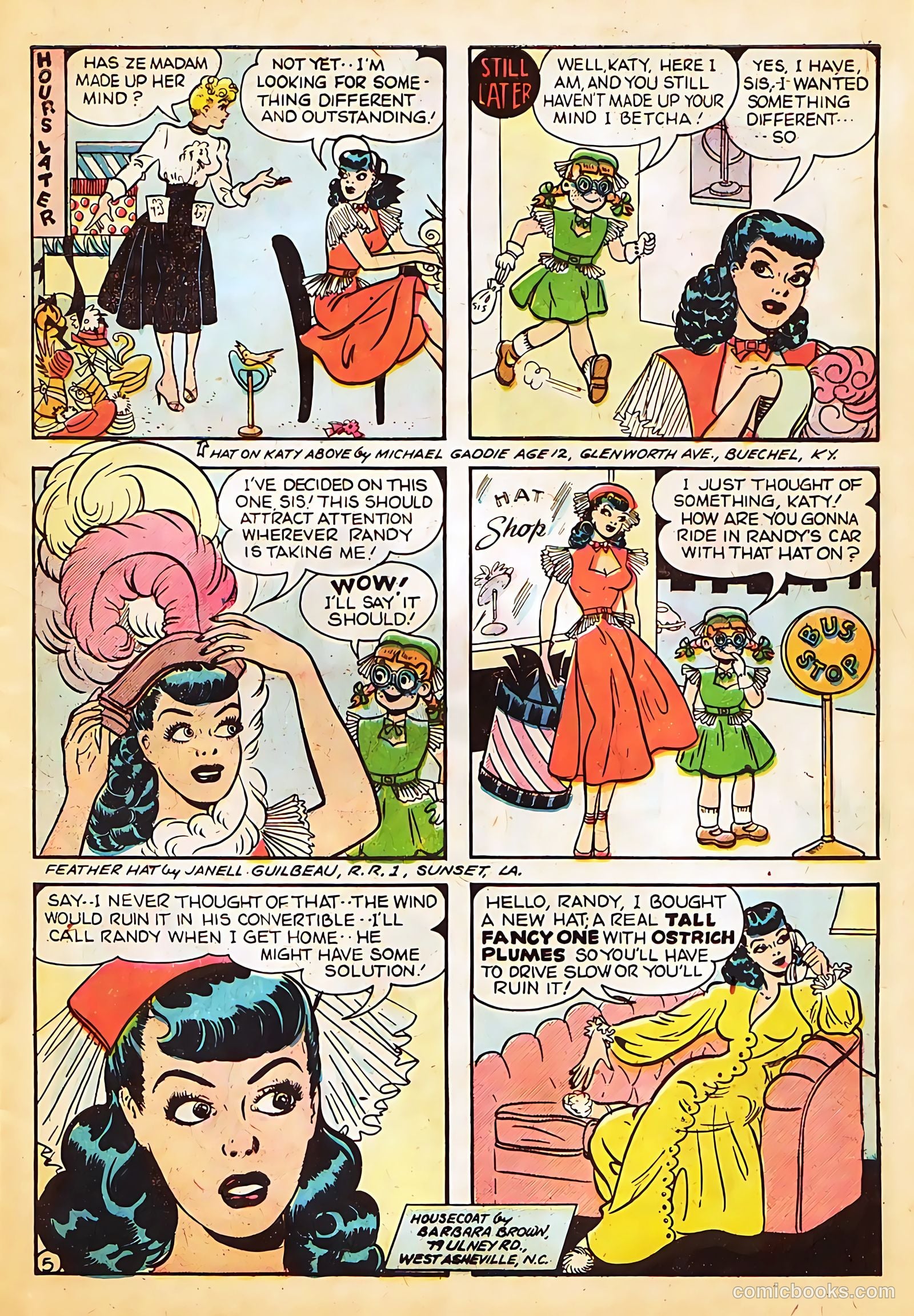 Katy Keene Comics #2 (1950) — page 7 of 38