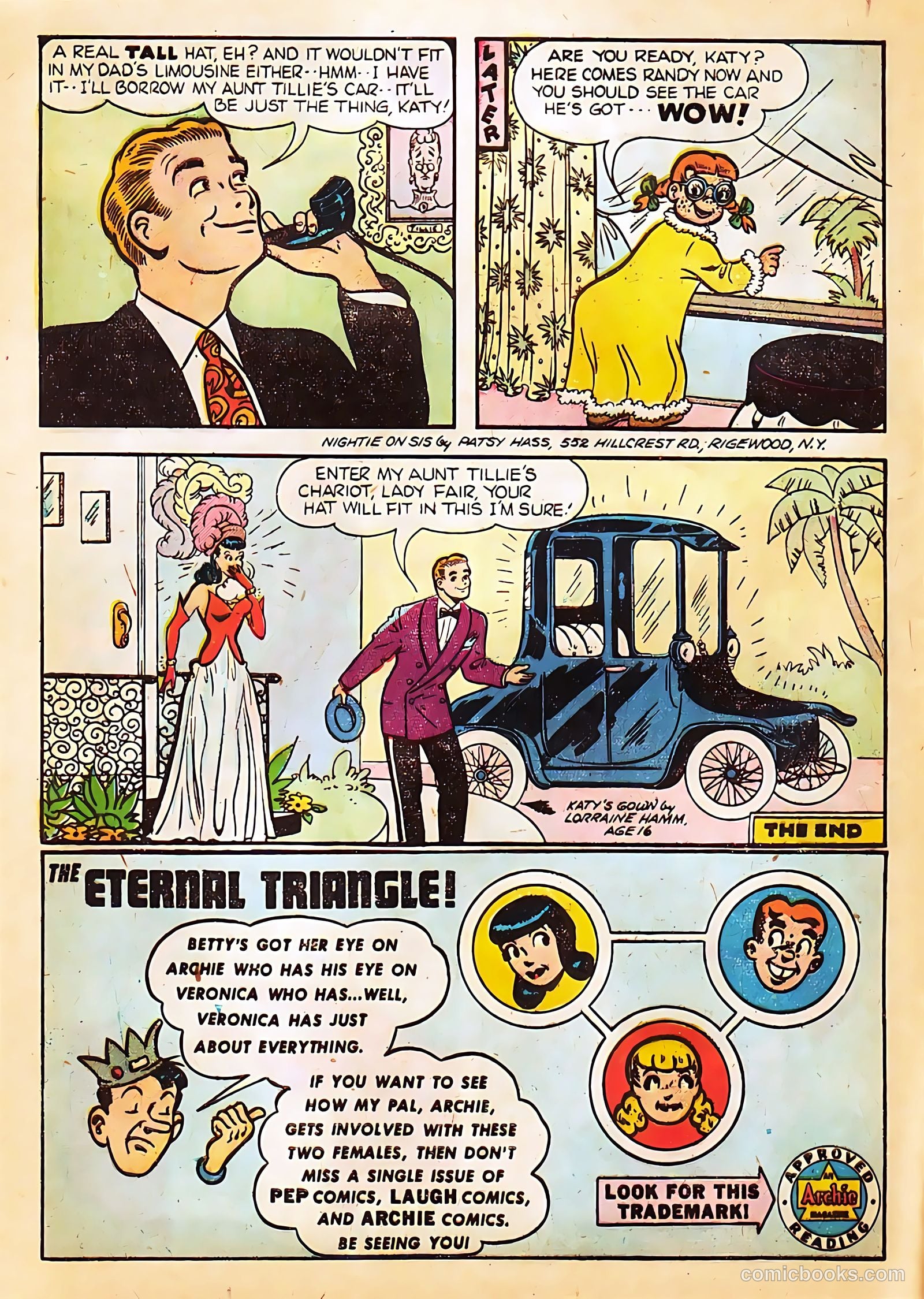 Katy Keene Comics #2 (1950) — page 8 of 38