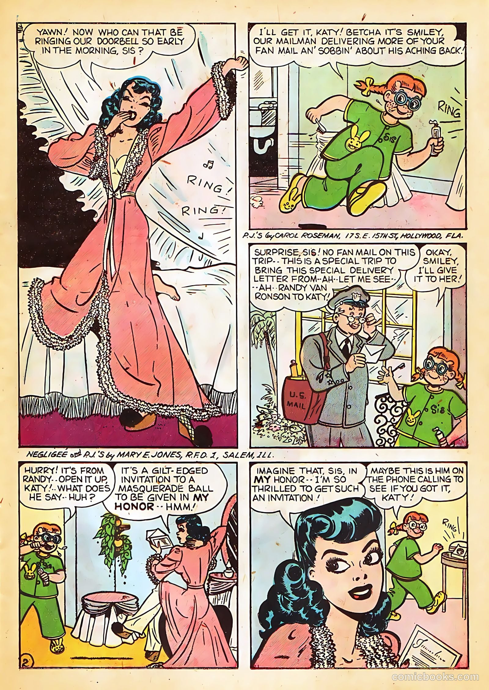 Katy Keene Comics #2 (1950) — page 12 of 38