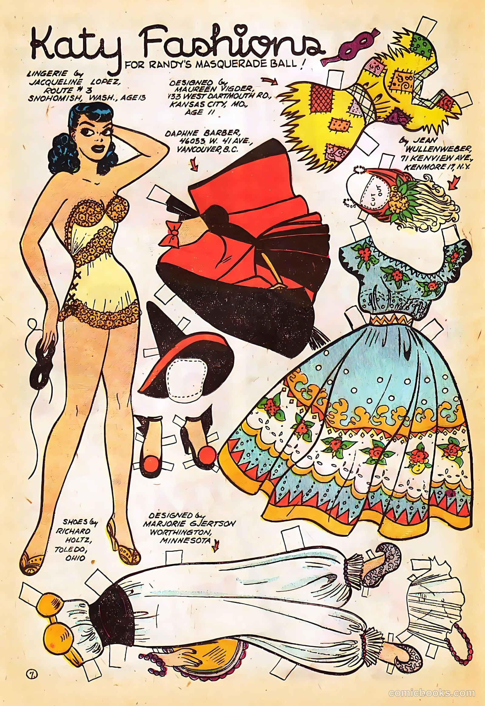Katy Keene Comics #2 (1950) — page 17 of 38
